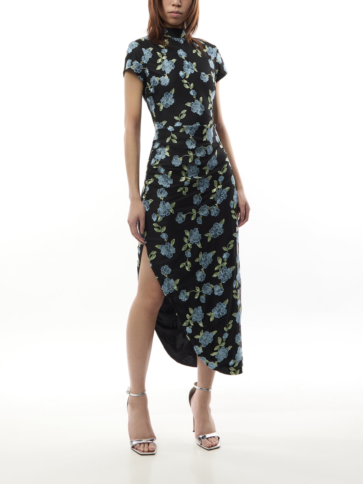 Mesh Asymmetric Dress