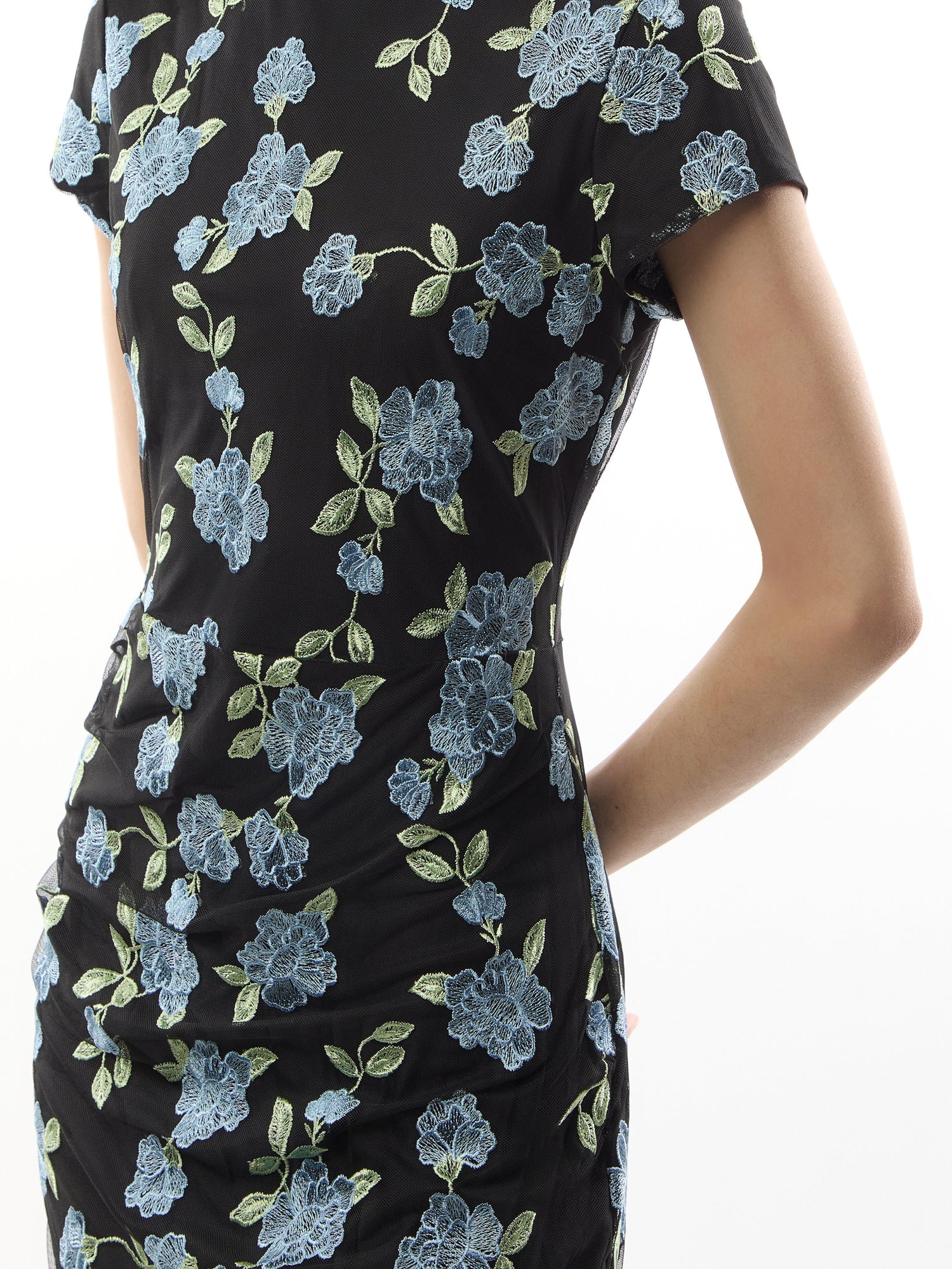 Mesh Asymmetric Dress