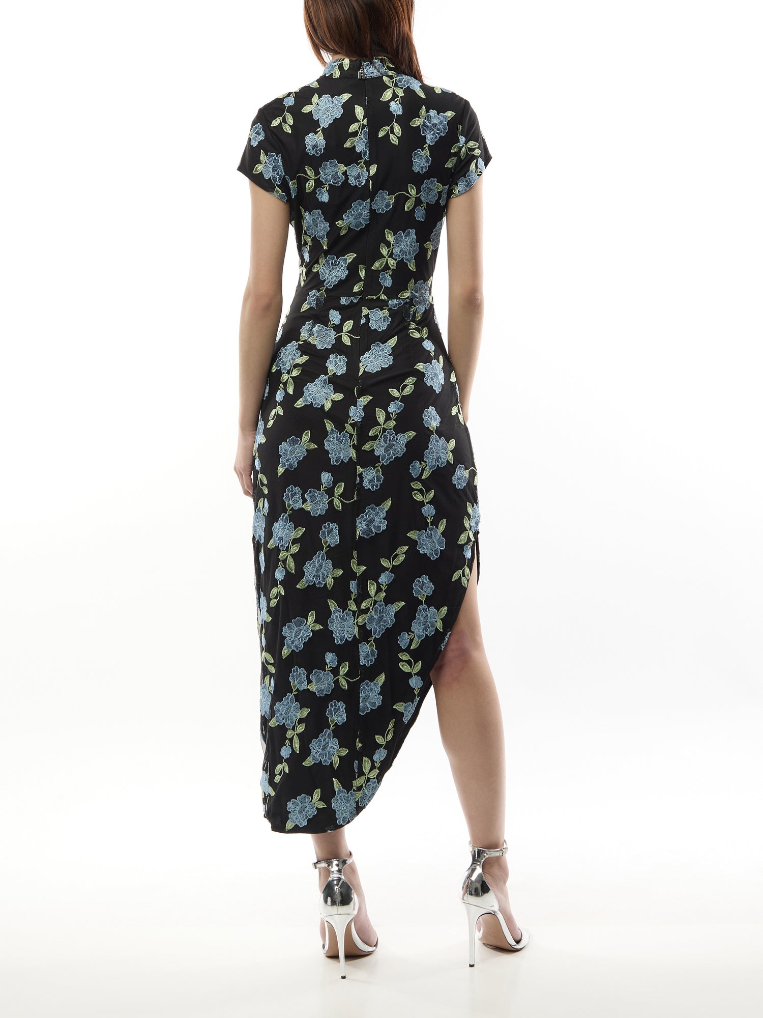 Mesh Asymmetric Dress