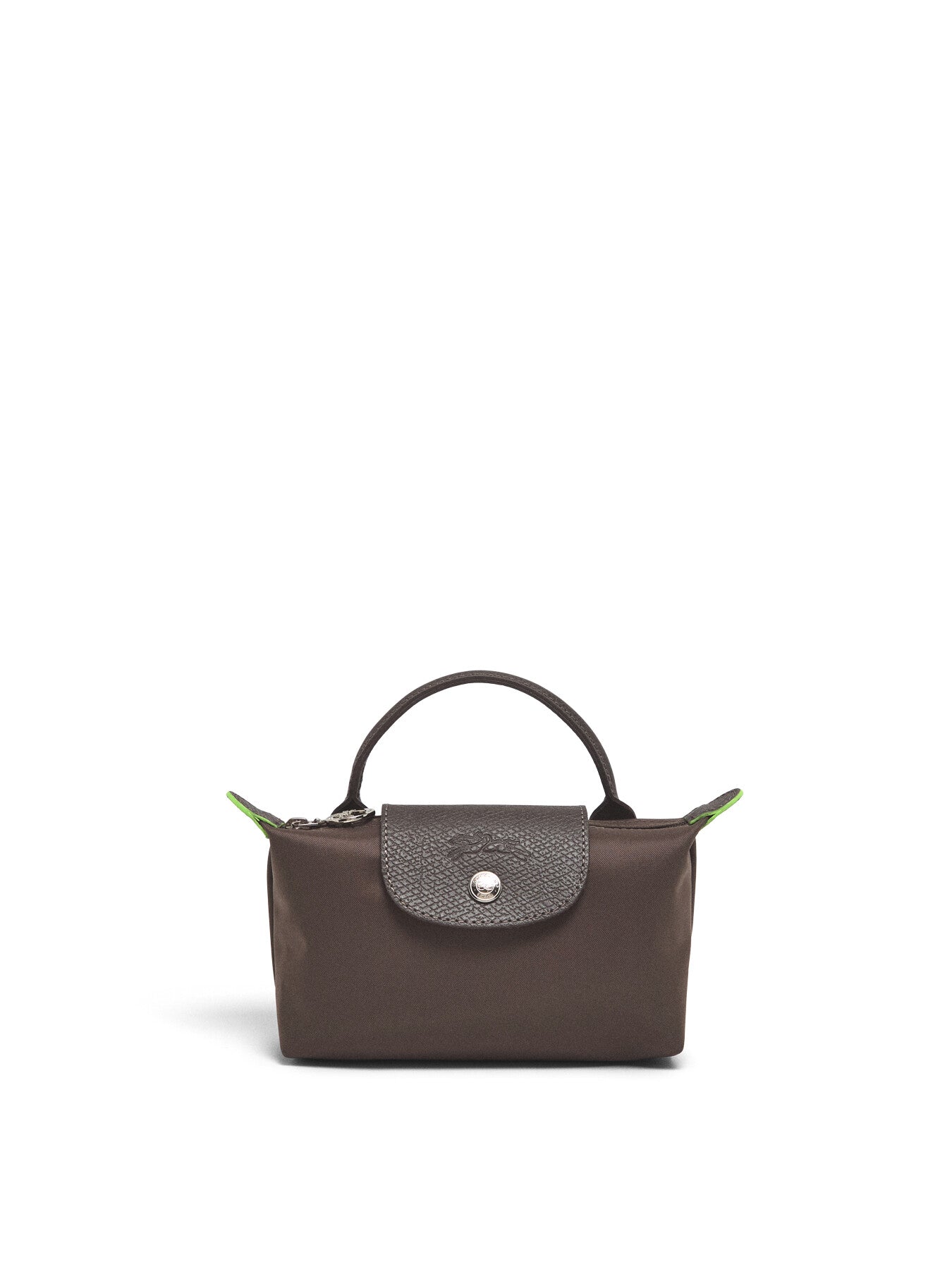 Le Pliage Green Pouch with handle