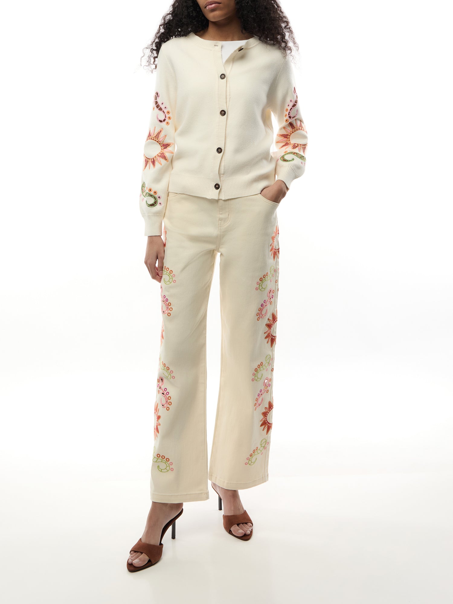 Cream Enchanted Cardigan