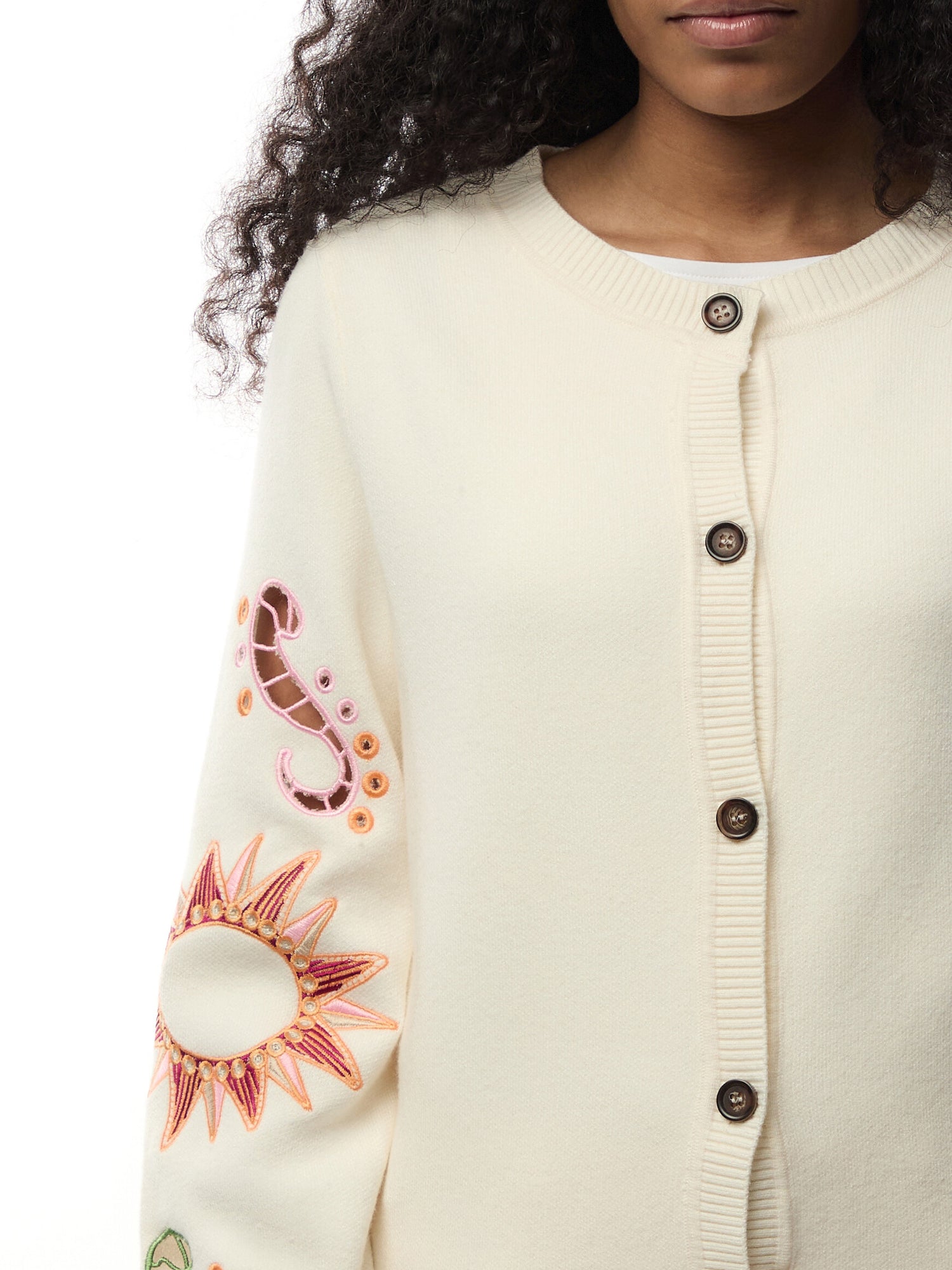 Cream Enchanted Cardigan