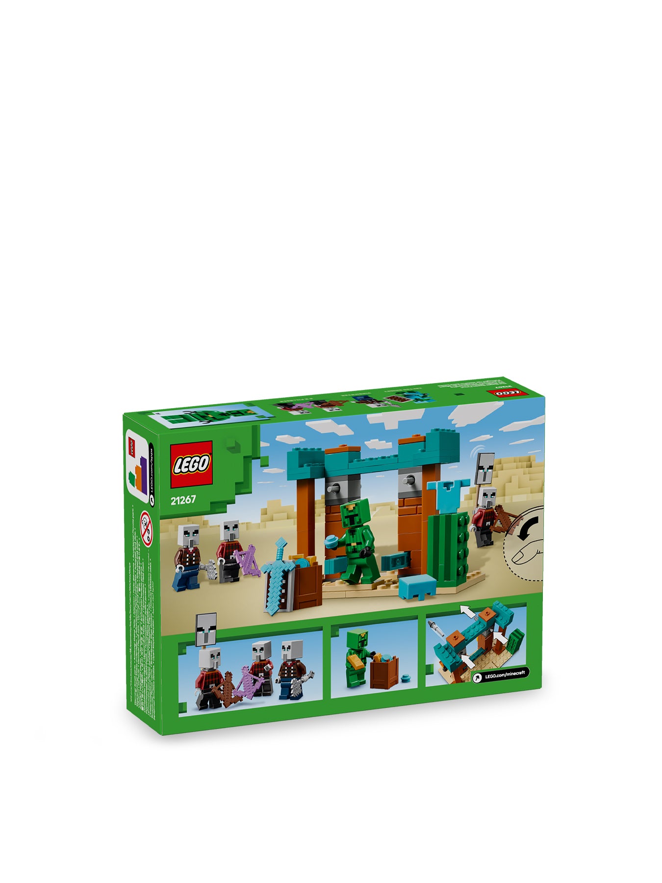 The Illager Desert Patrol Construction Set 21267