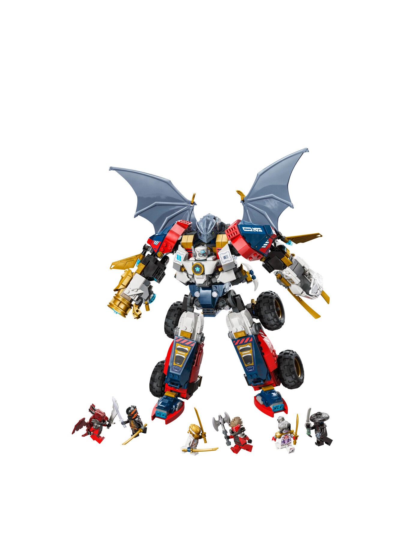 NINJAGO Dragons Rising TV show with Zane’s Ultra Combiner Mech 71834