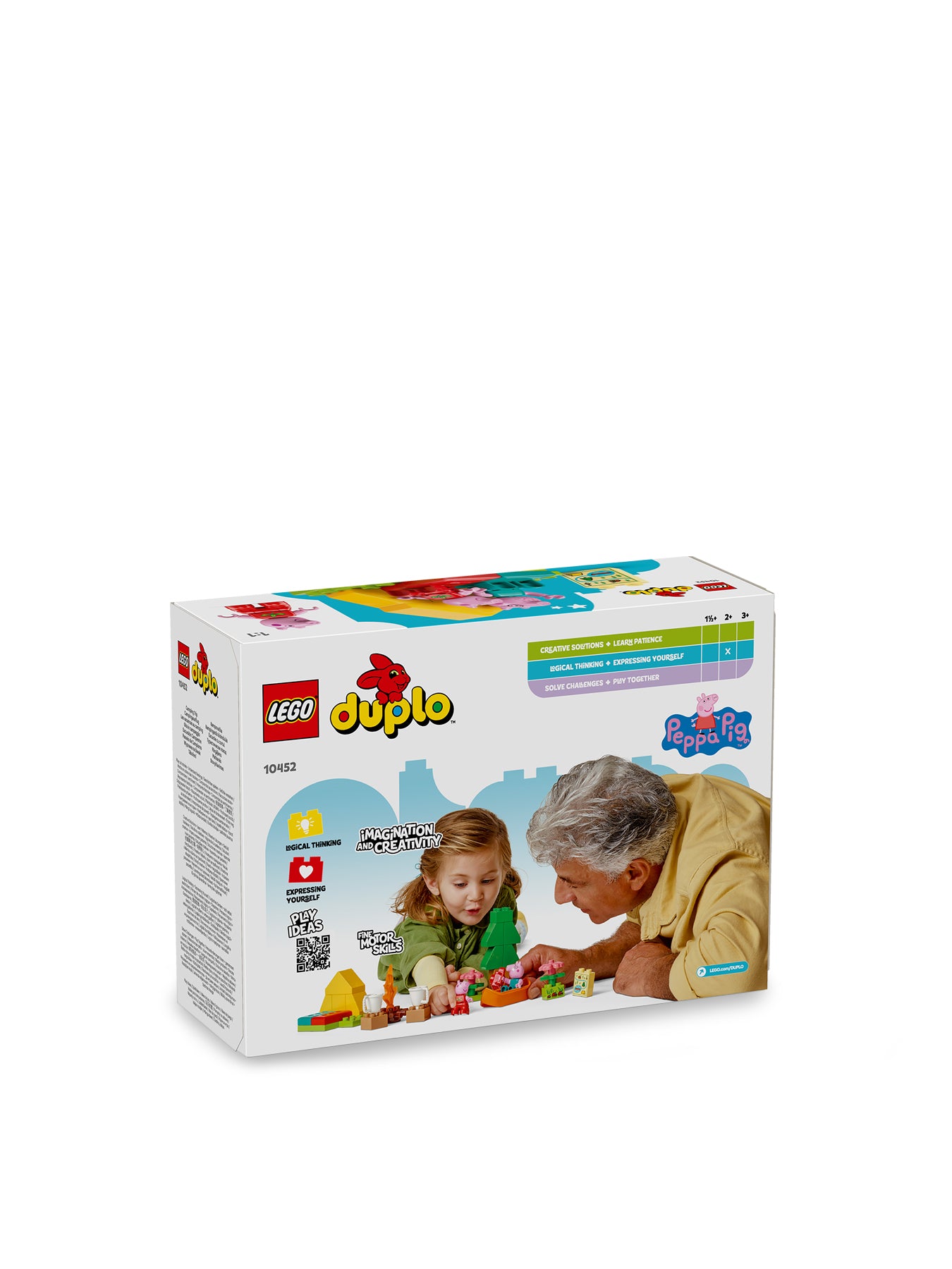 DUPLO Peppa Pig Camping Trip Building Toy 10452