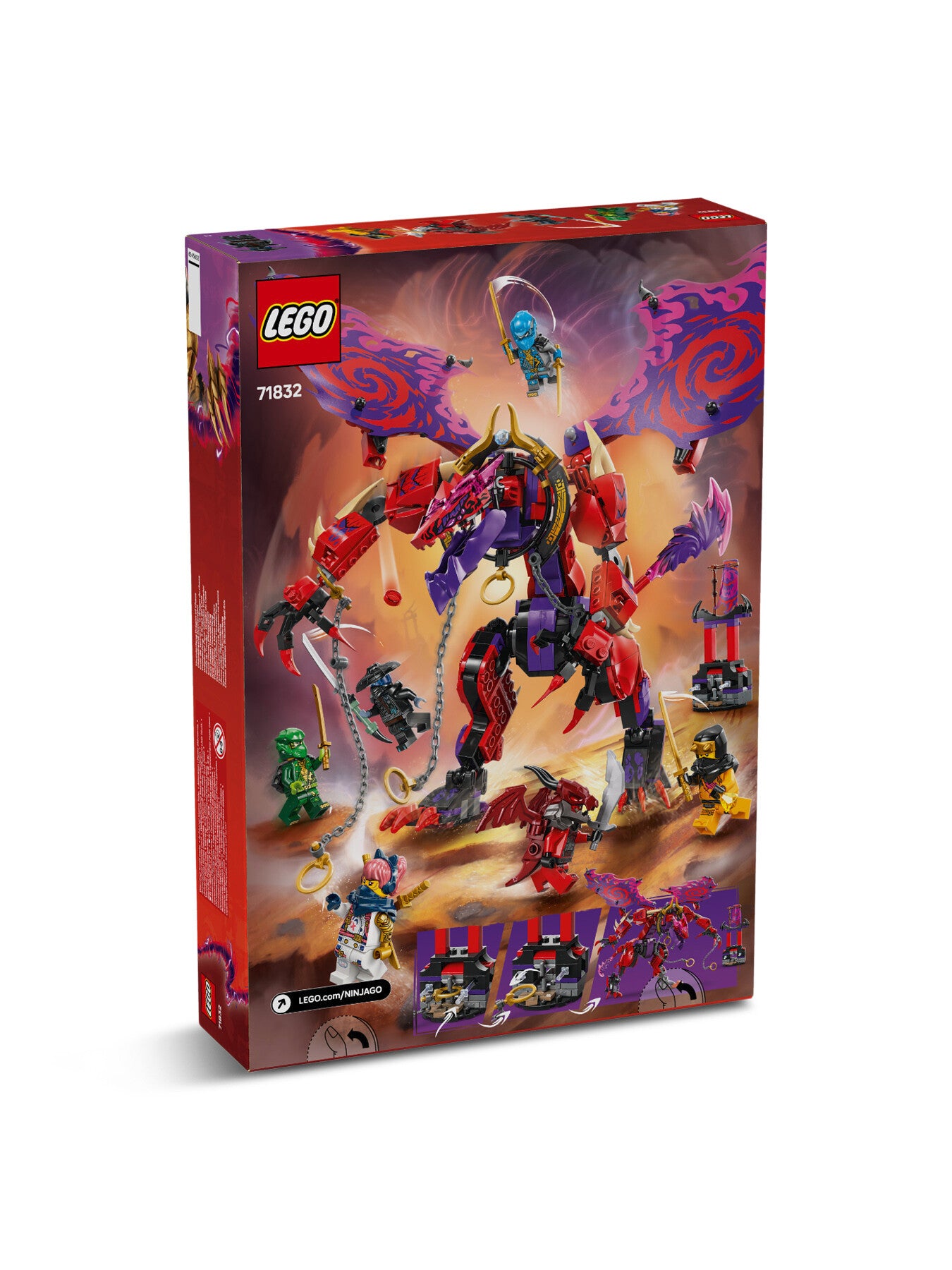 NINJAGO Thunderfang Dragon of Chaos Set 71832 – Fenwick