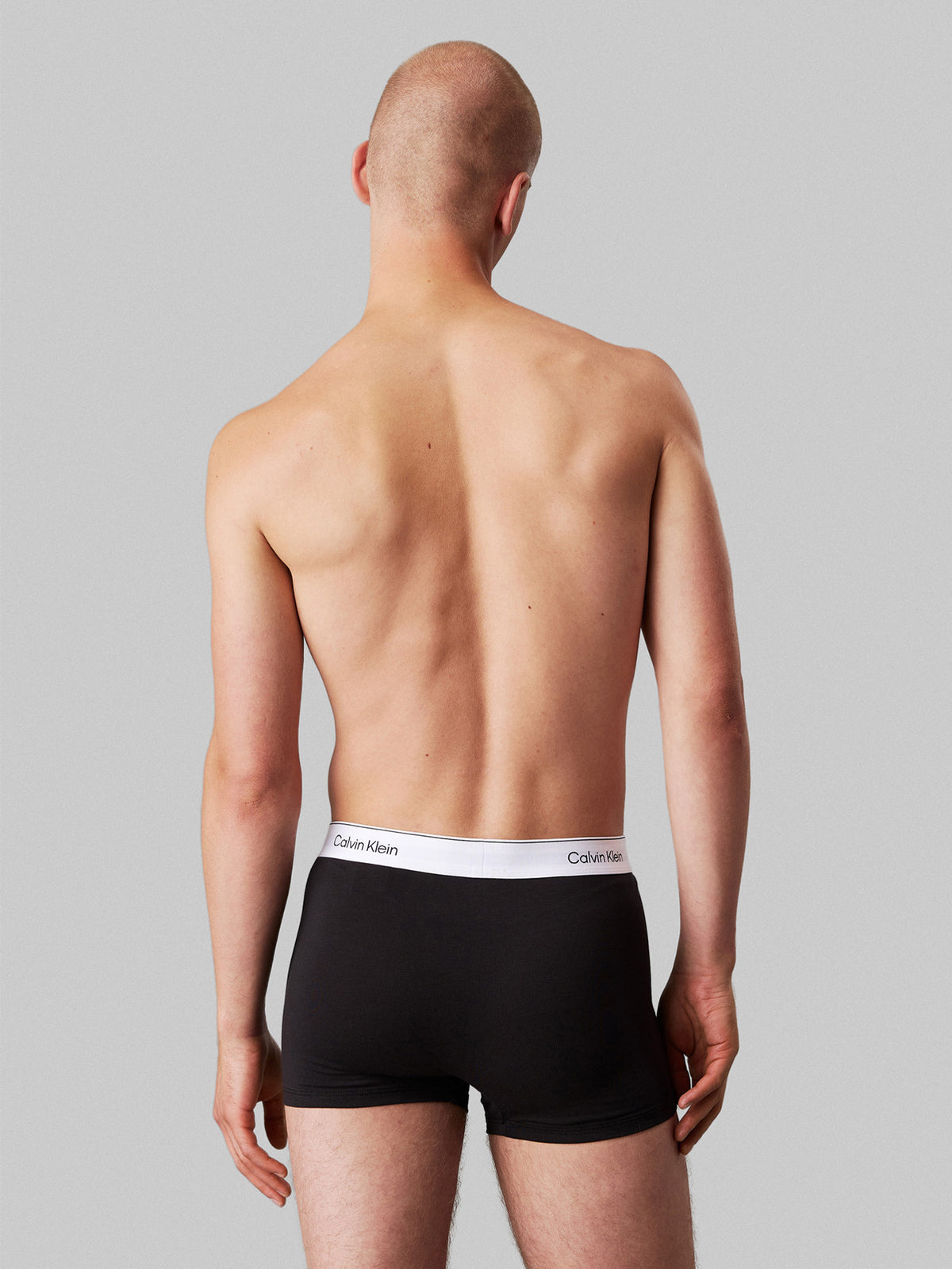 3 Pack Icon Cotton Stretch Trunks Blue