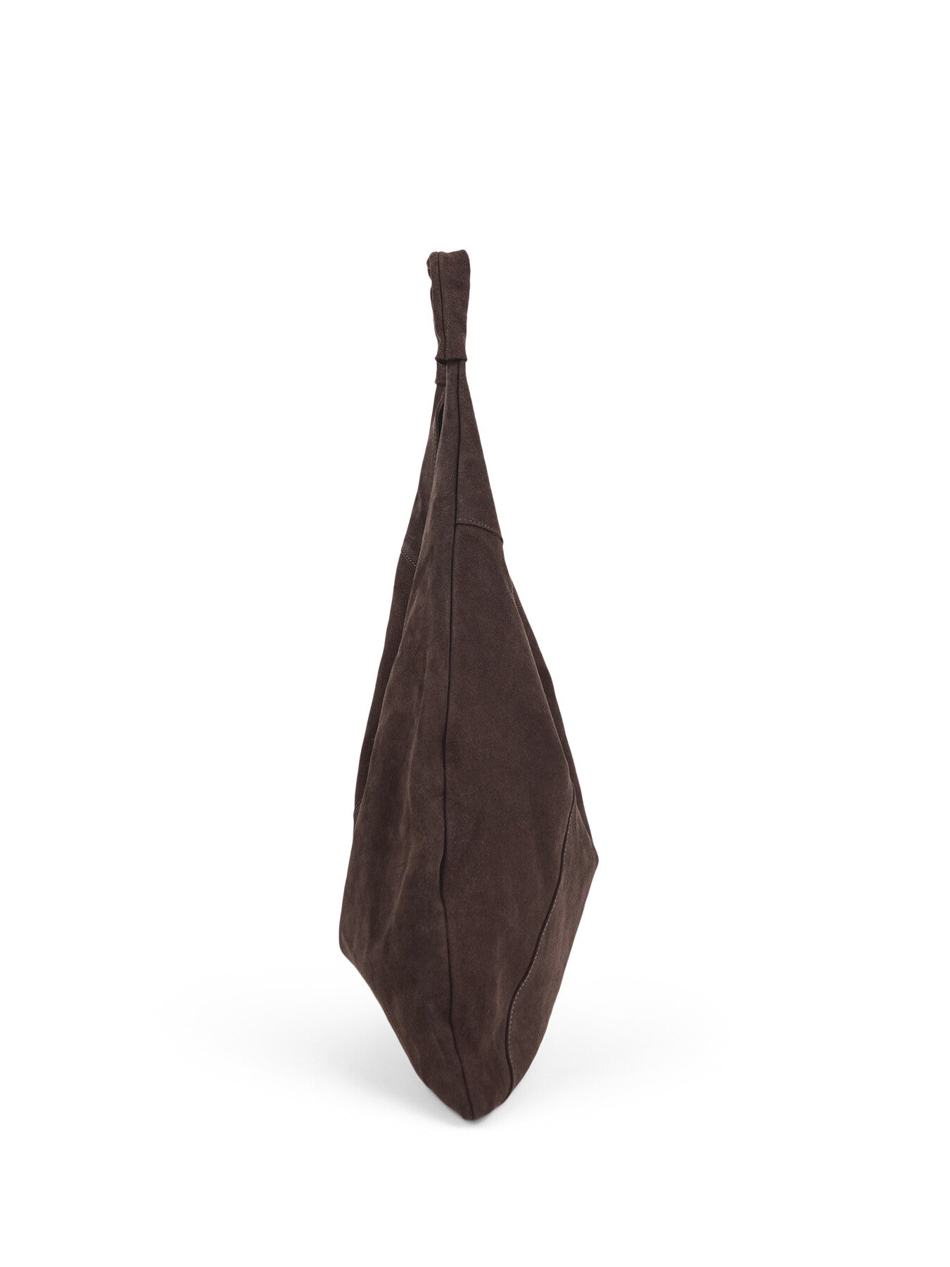 Giselle Suede Shoulder Tote Cioccolato