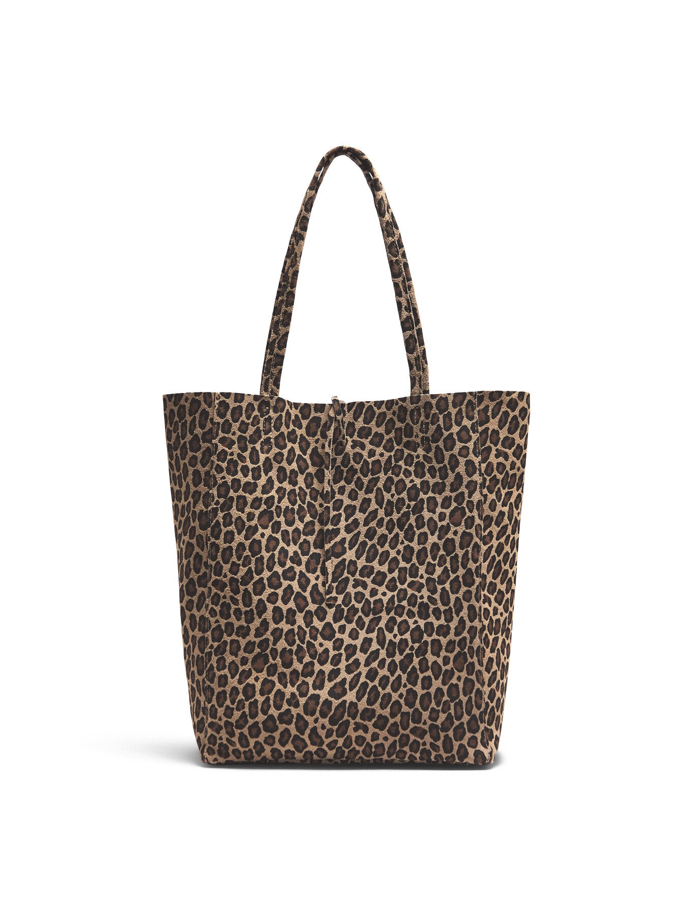 Big Shopper Suede Animal Micro Leopard Taupe