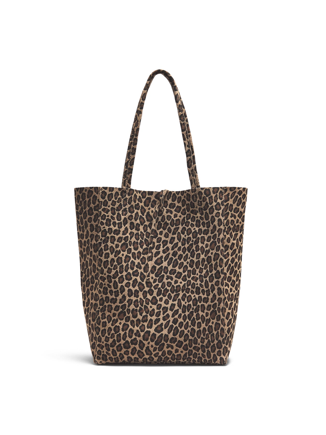 Big Shopper Suede Animal Micro Leopard Taupe
