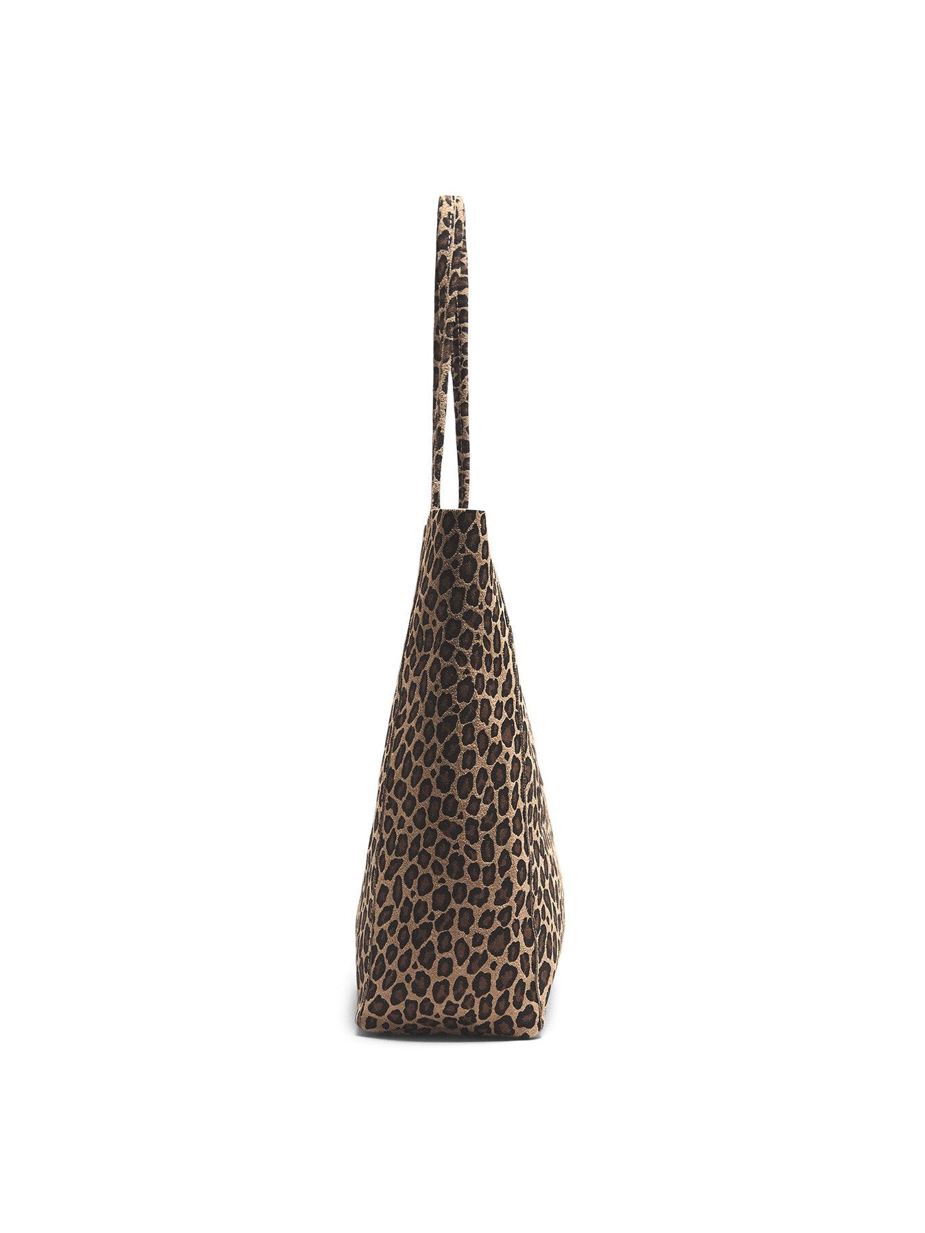 Big Shopper Suede Animal Micro Leopard Taupe