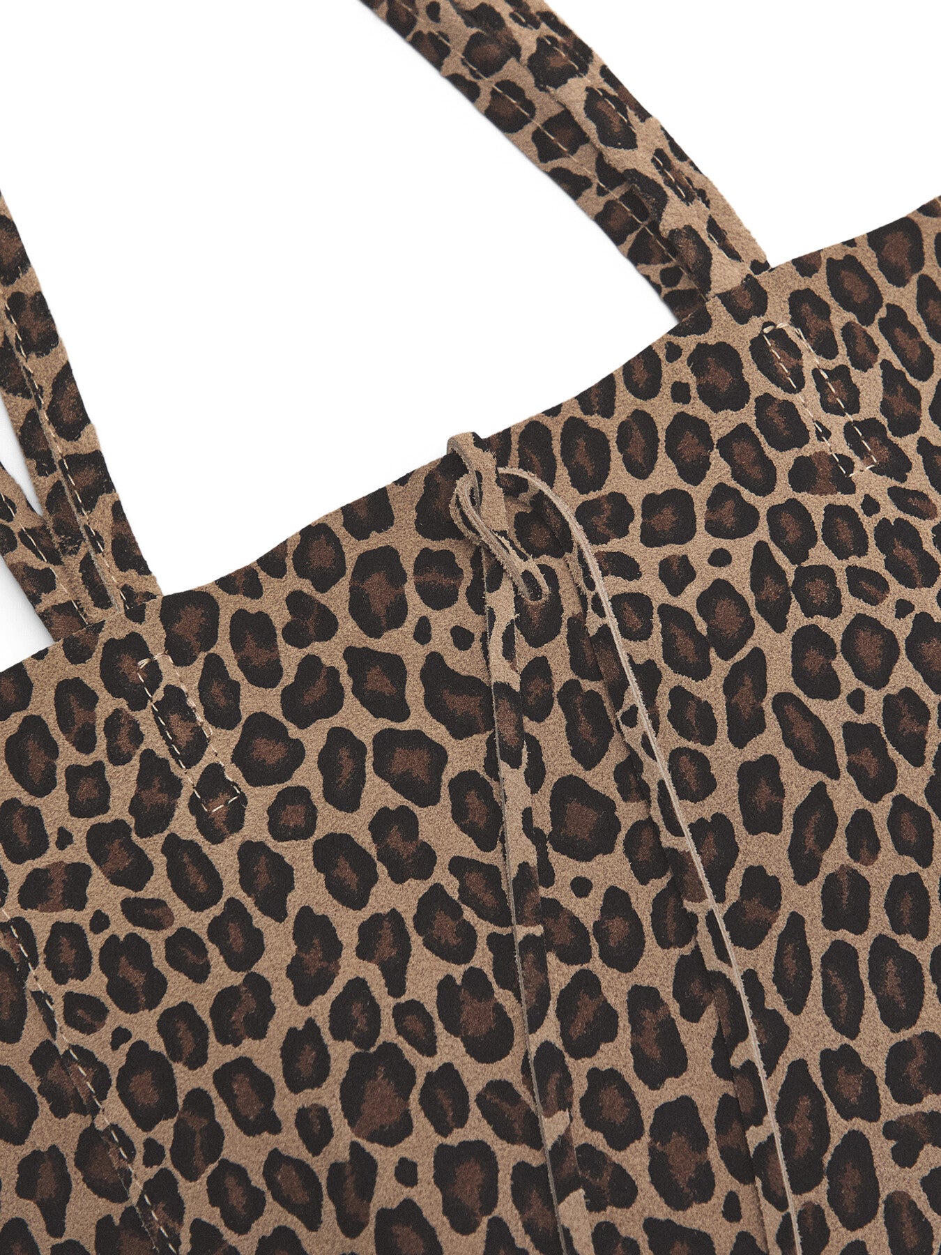 Big Shopper Suede Animal Micro Leopard Taupe