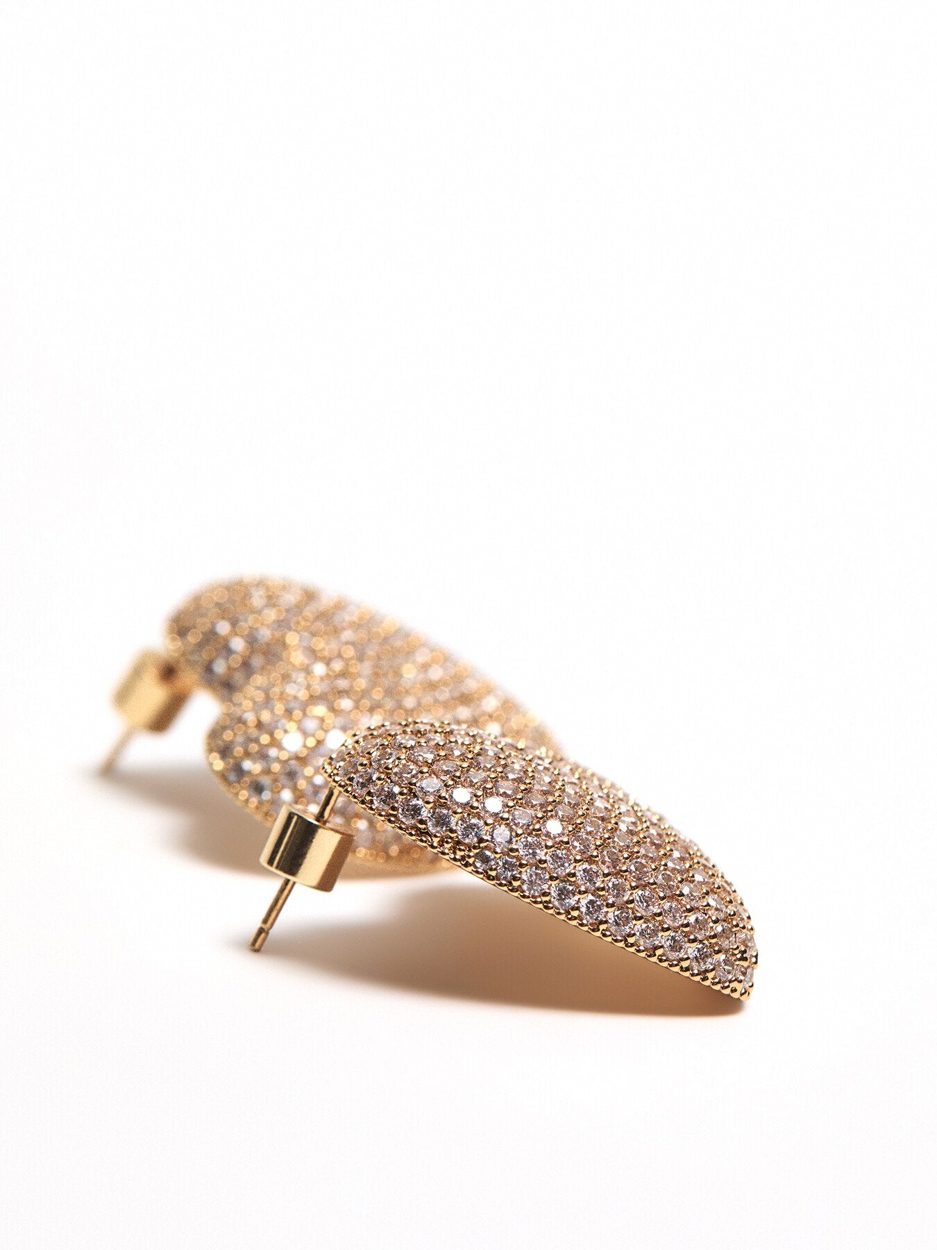 Pave Amor Earrings