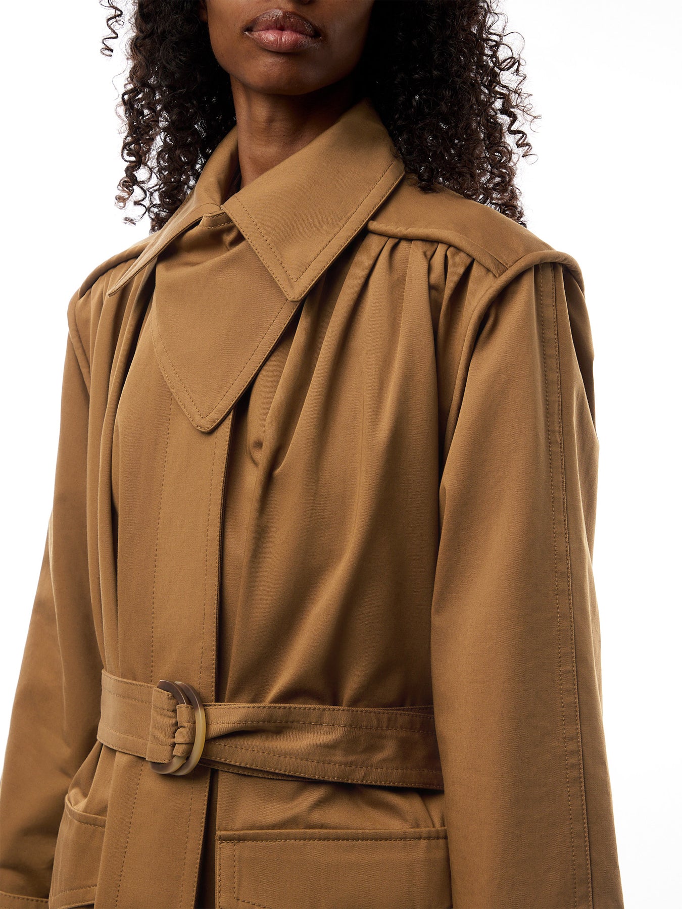 Illuminate Cargo Trench Coat