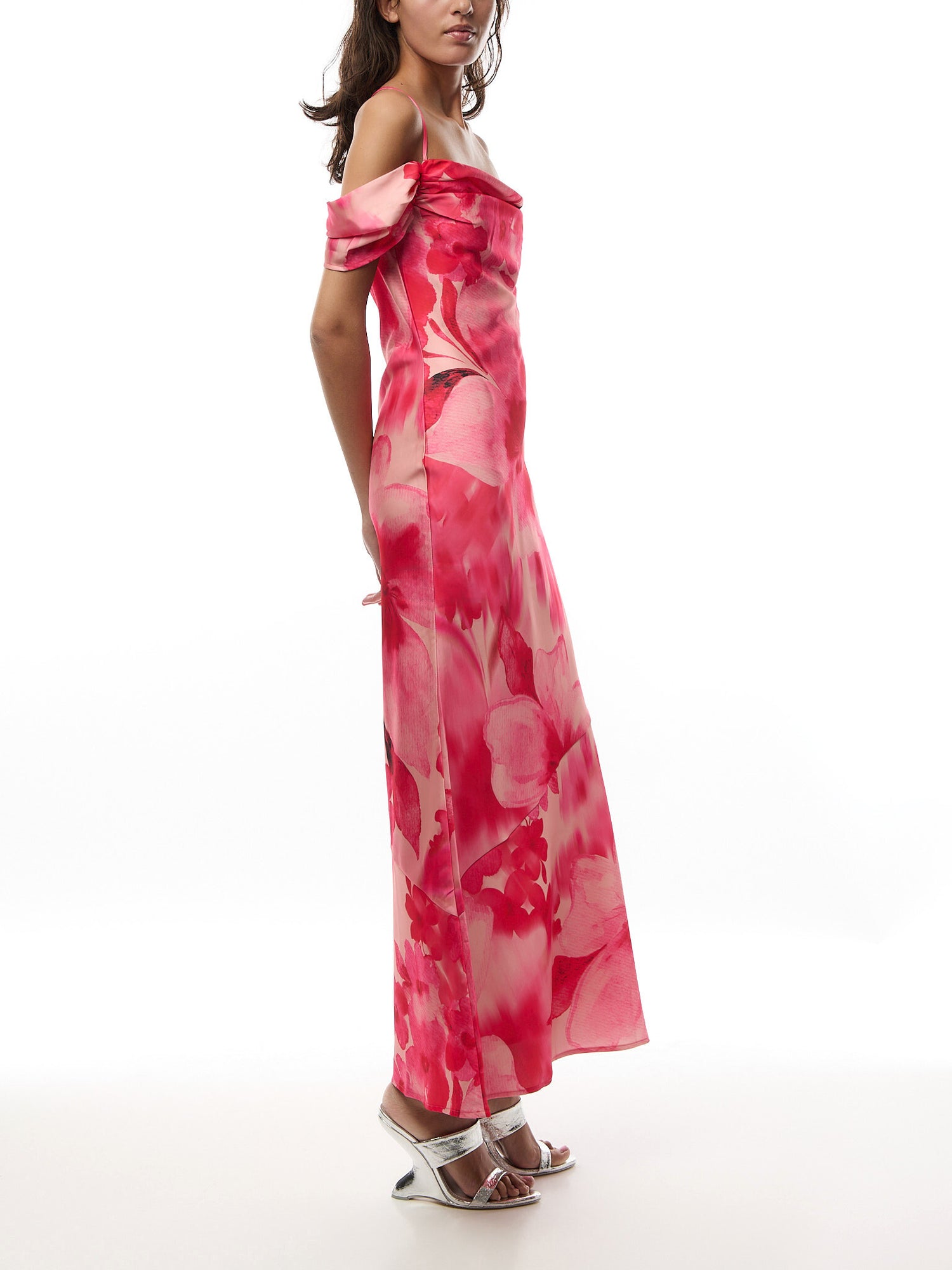 Daria Cowl Maxi Slip Dress