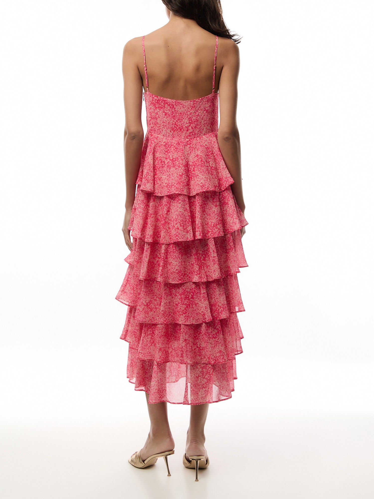 Lissy Ruffle Midaxi Dress