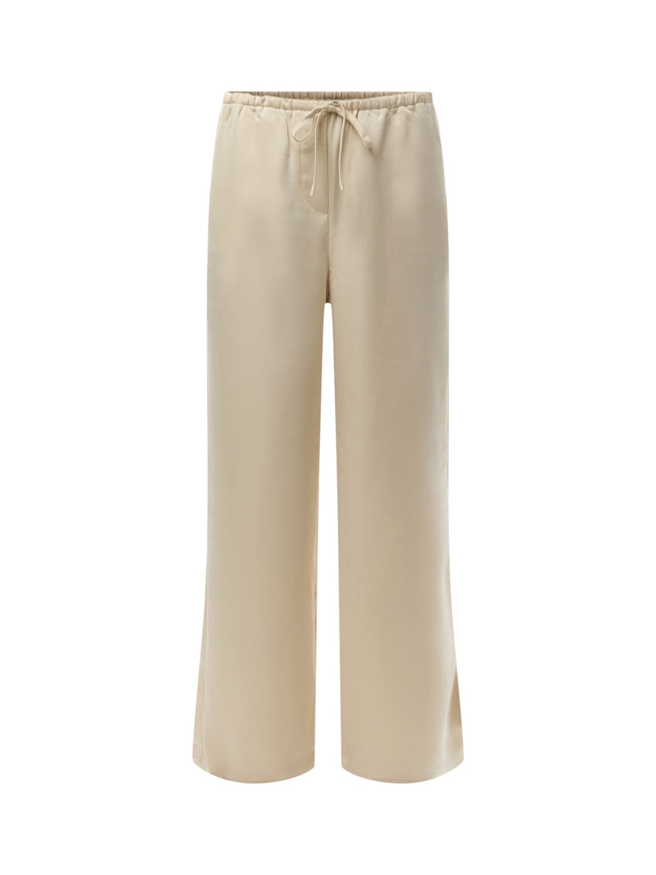 Breya Satin Drawstring Trouser