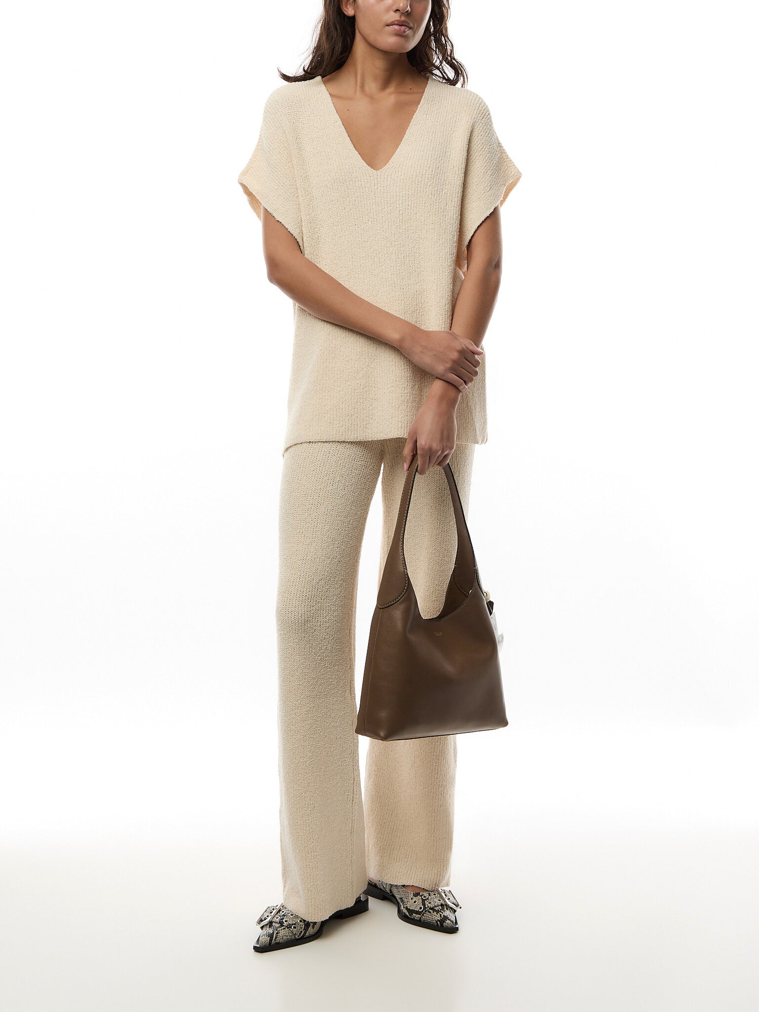 Katya Rib Knit Trouser