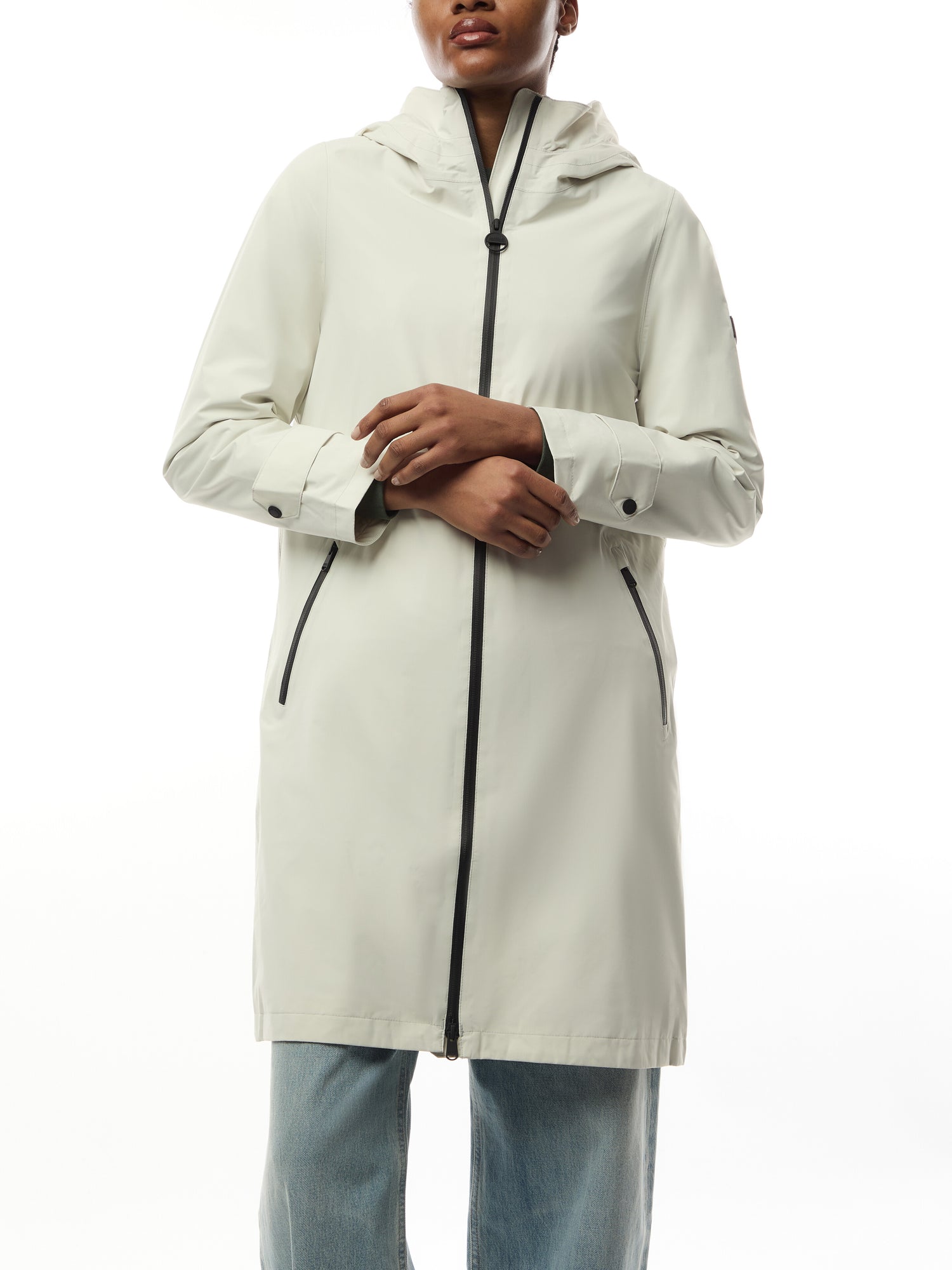 Womens B.Intl Longline Kyra Waterproof Jacket