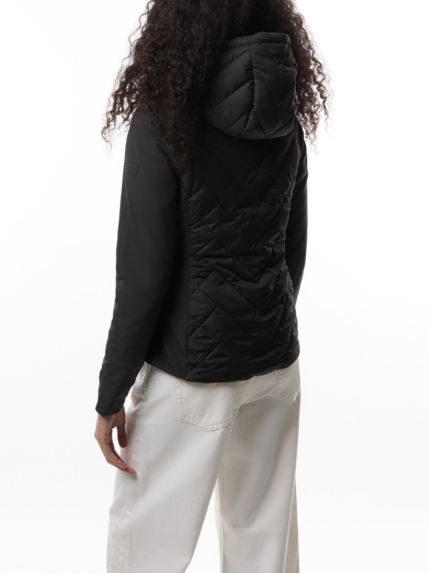 Barbour International Dakota Quilted Sweater Jacket