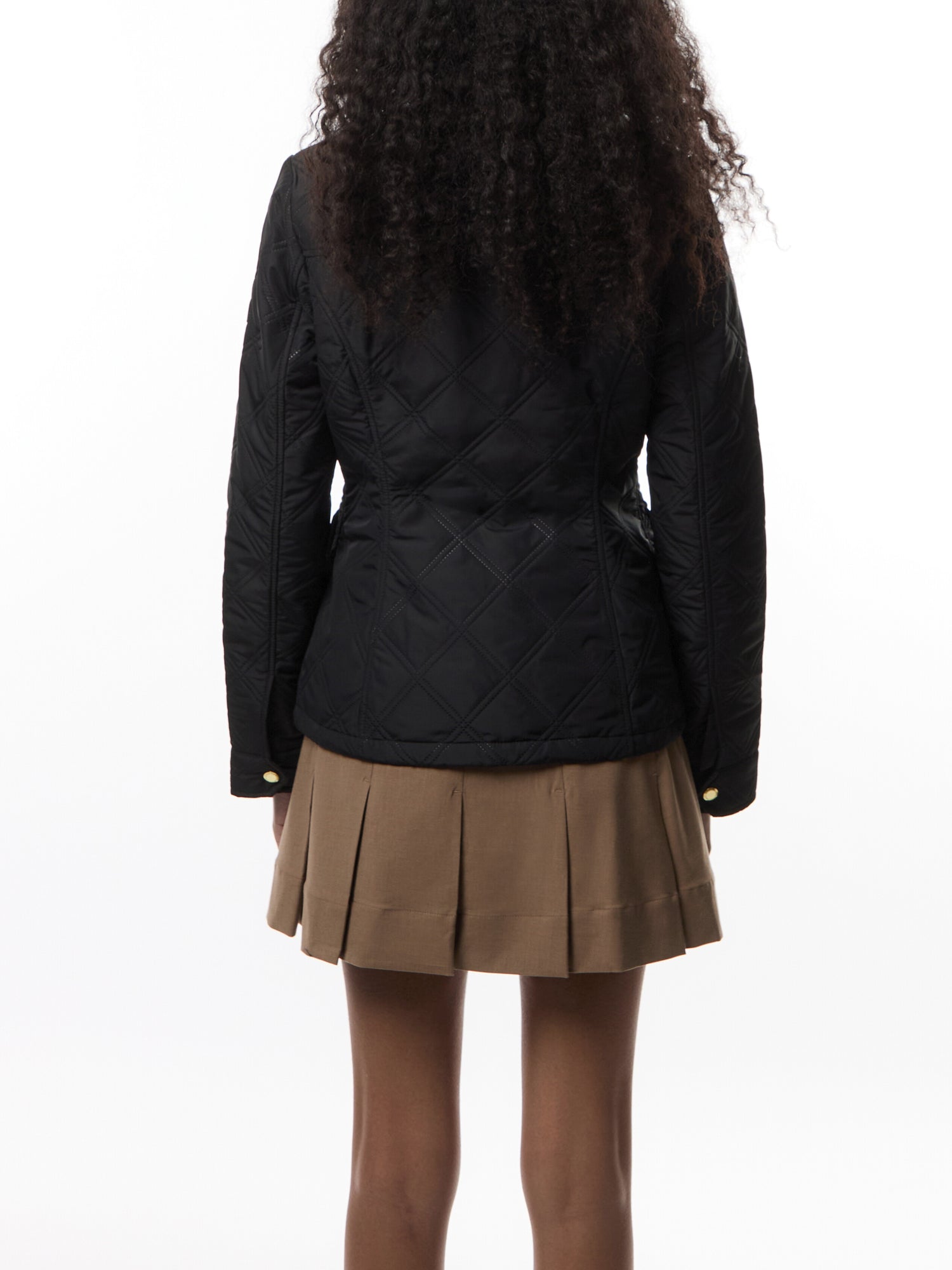 Womens Barbour International Halsey Quilted Jacket