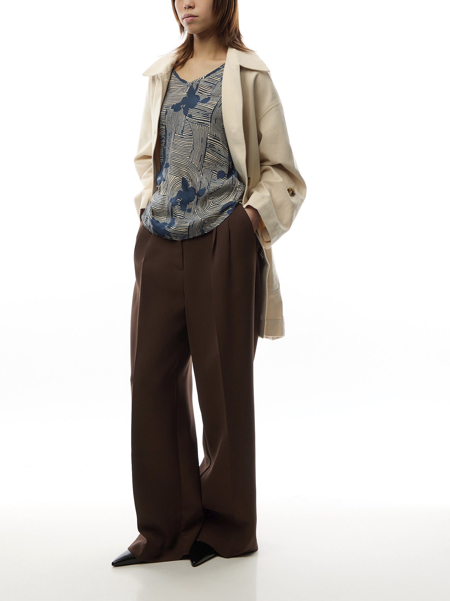 Mabraekyn 3/4 Sleeve Top