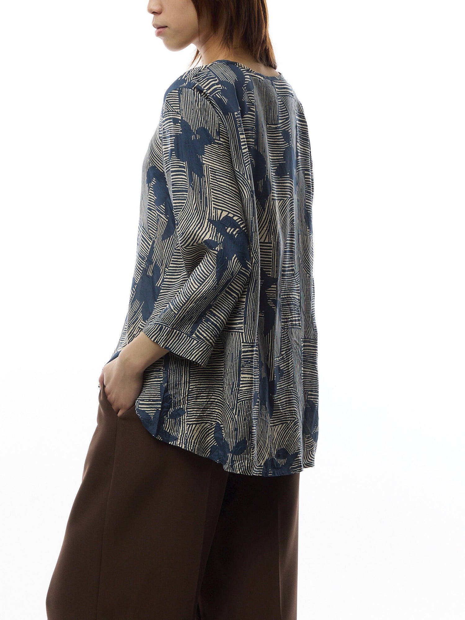 Mabraekyn 3/4 Sleeve Top