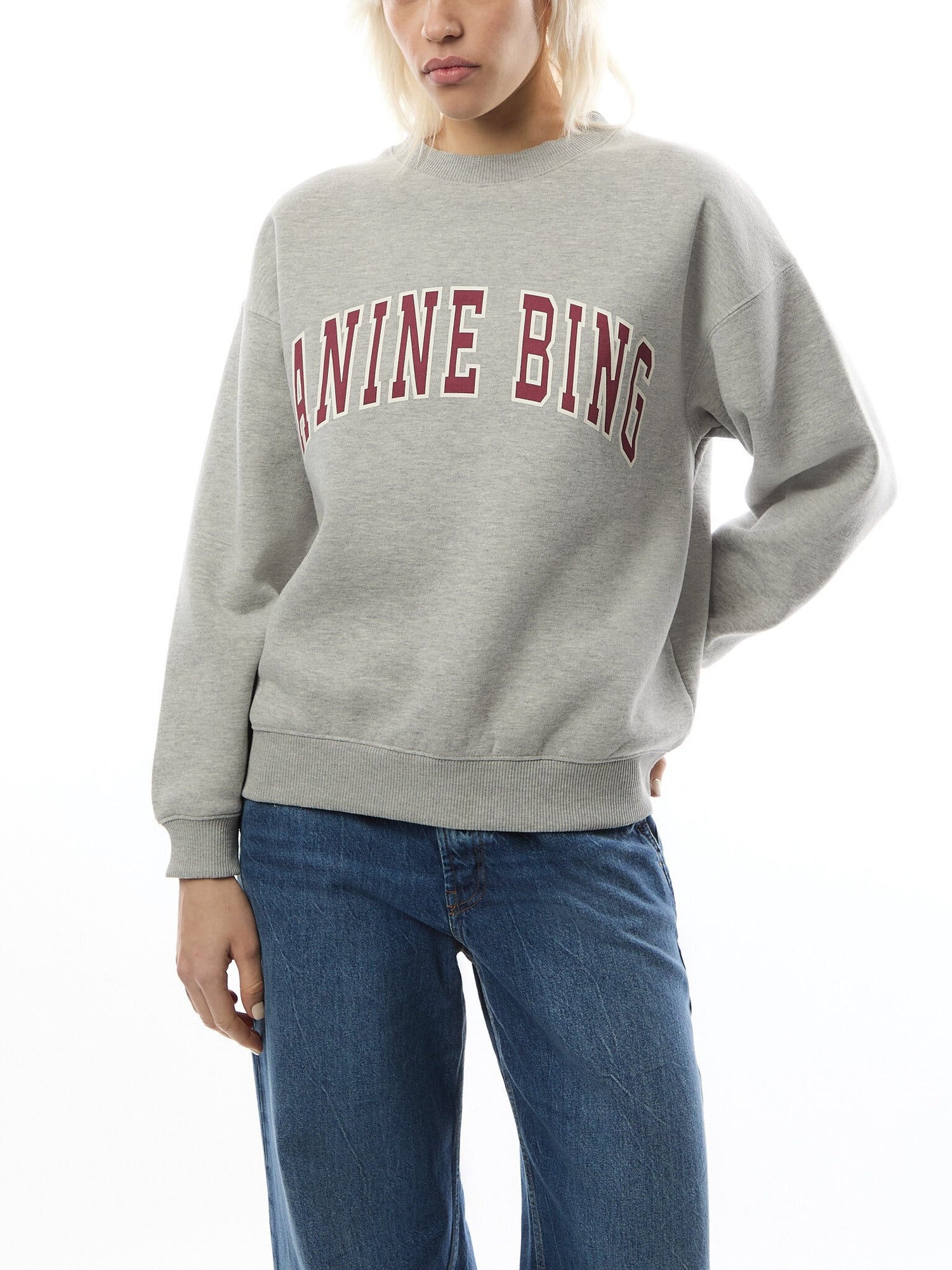 Spencer Sweatshirt Anine Bing - Medium Heather Grey