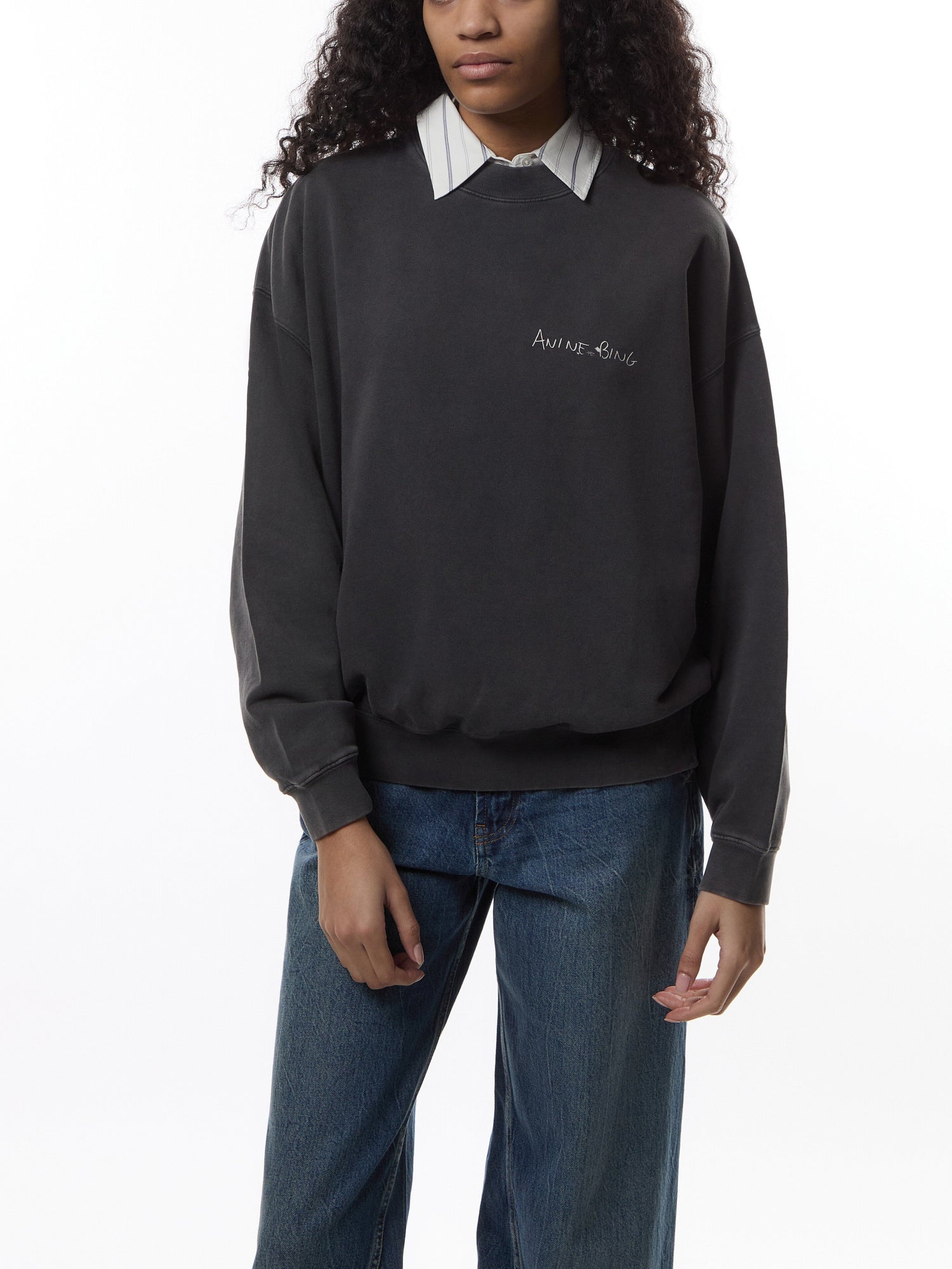 Jaci Sweatshirt Lyrics - Washed Black
