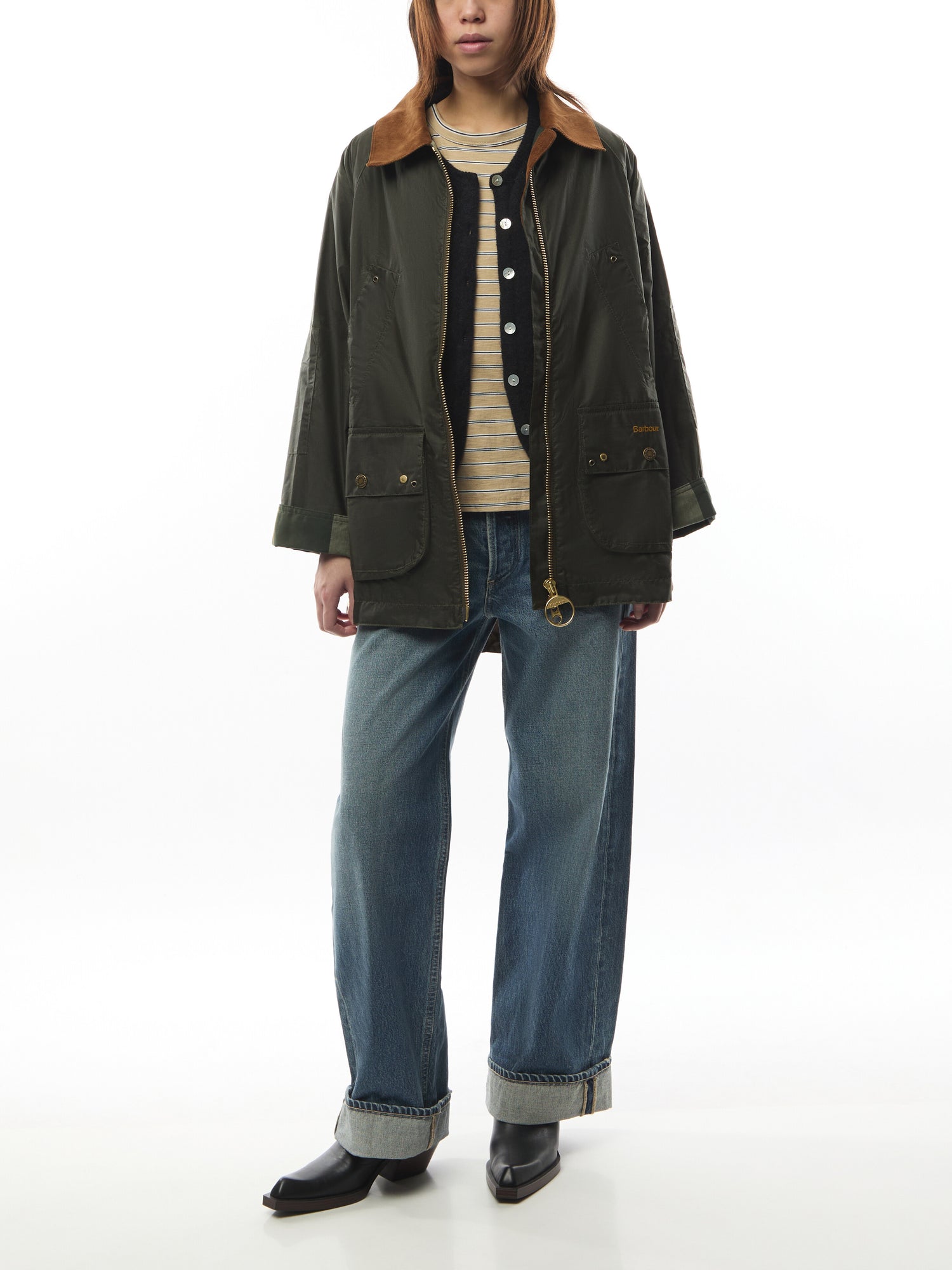 Womens Barbour Raelynn Wax Jacket