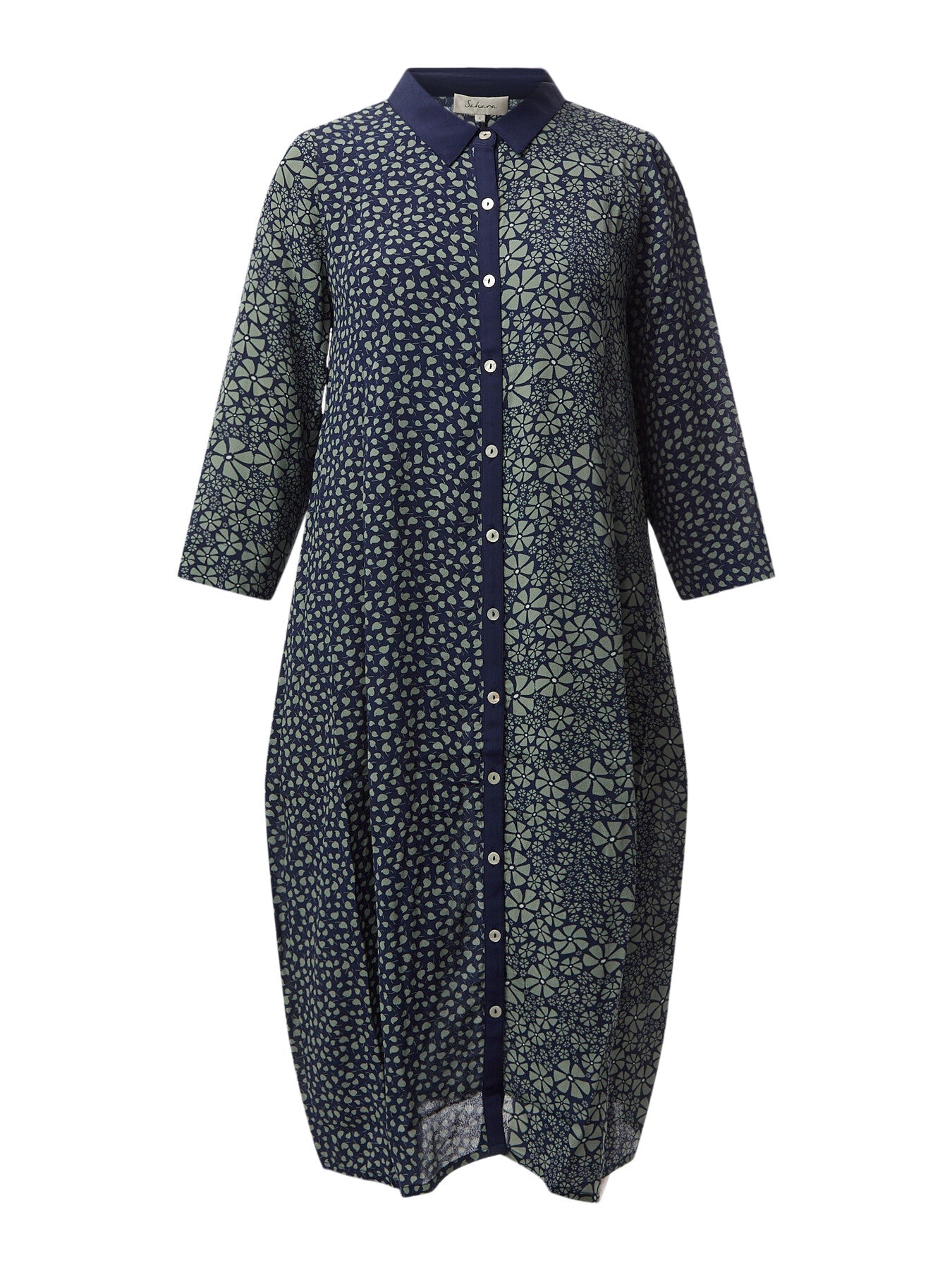 Ditsy Floral Mix Shirt Dress