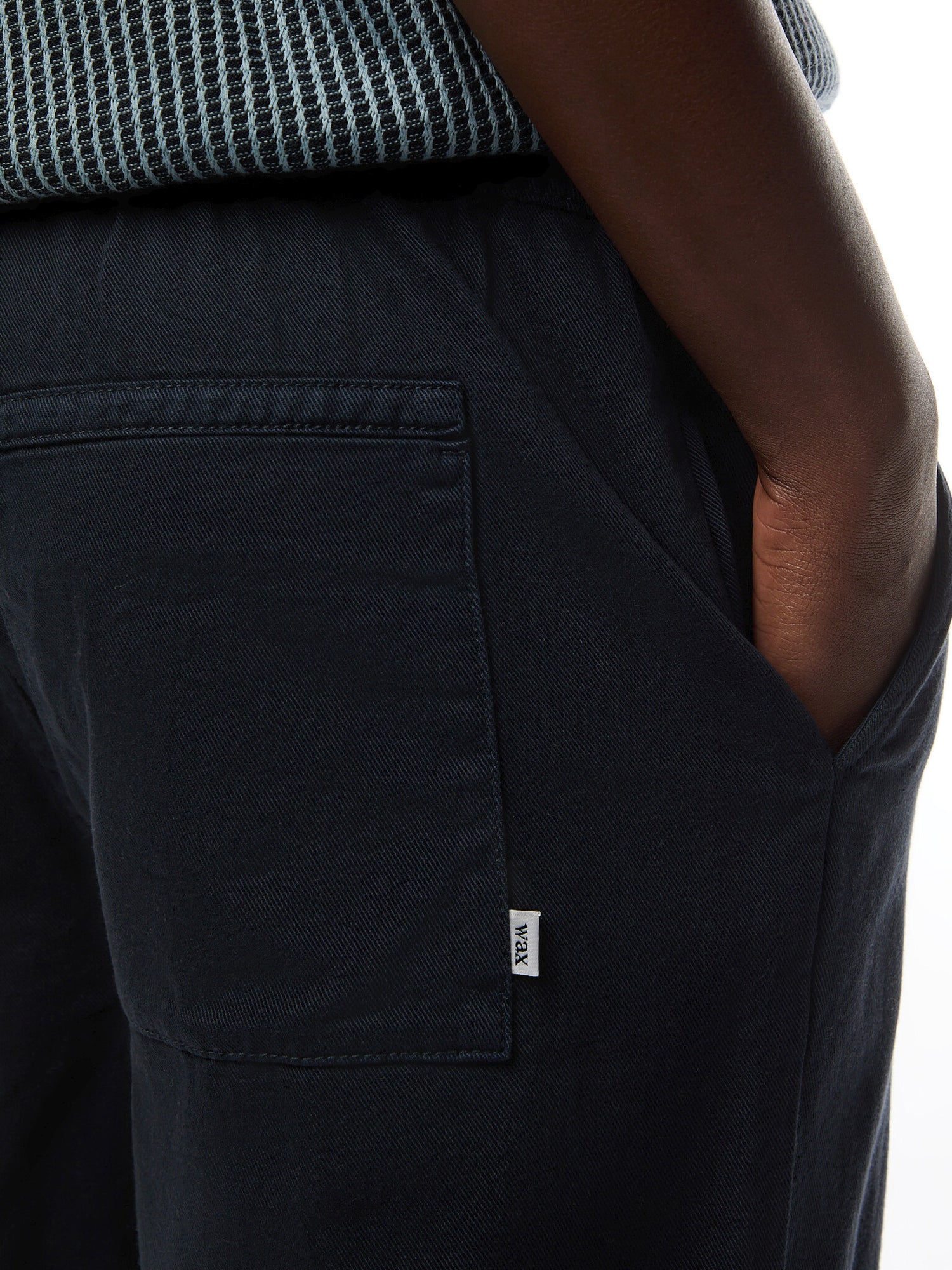 Kurt Trouser Organic Cttn Twill Navy