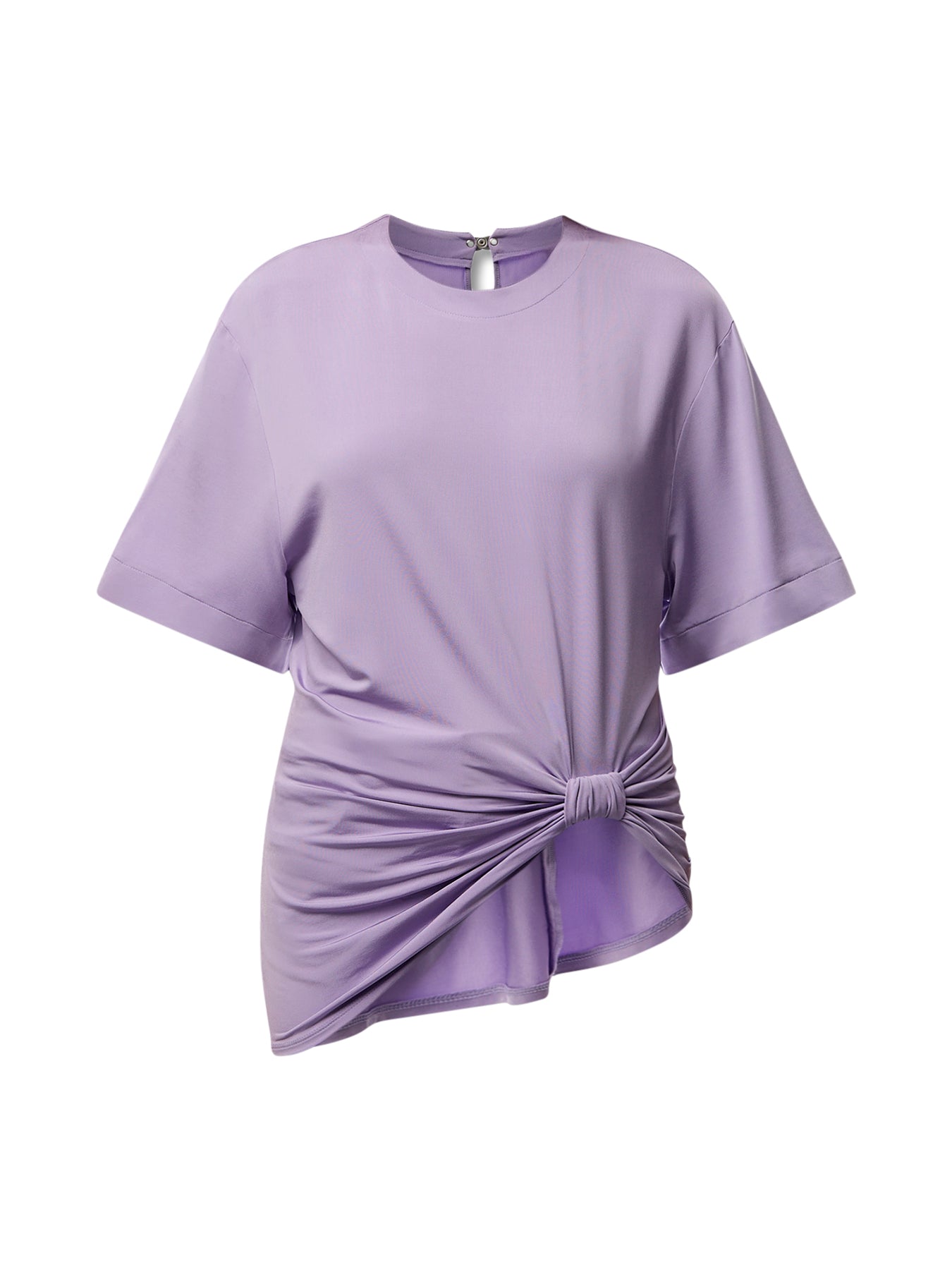 Lavender Rouched T-Shirt