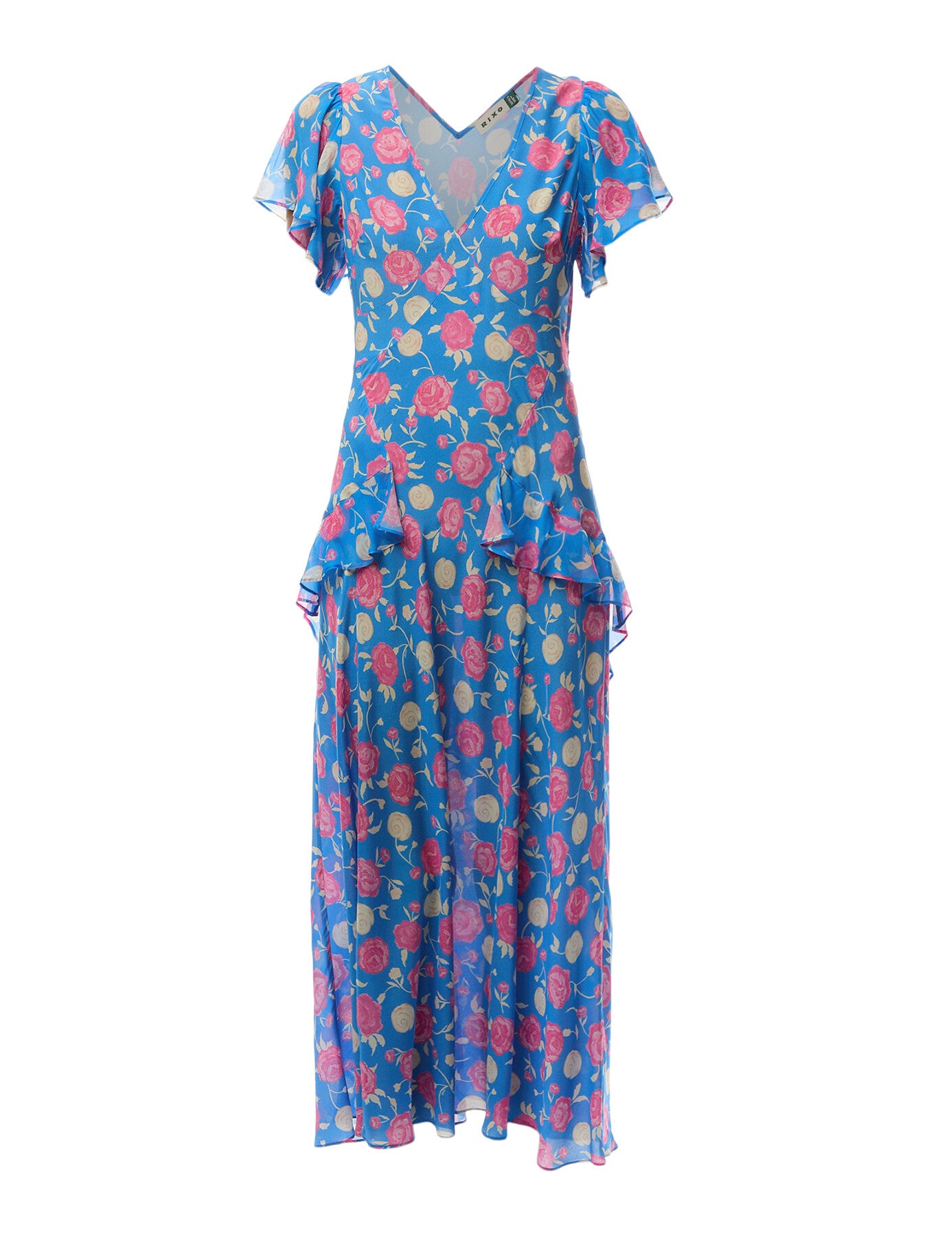 Evie Dress Rose Shell Blue