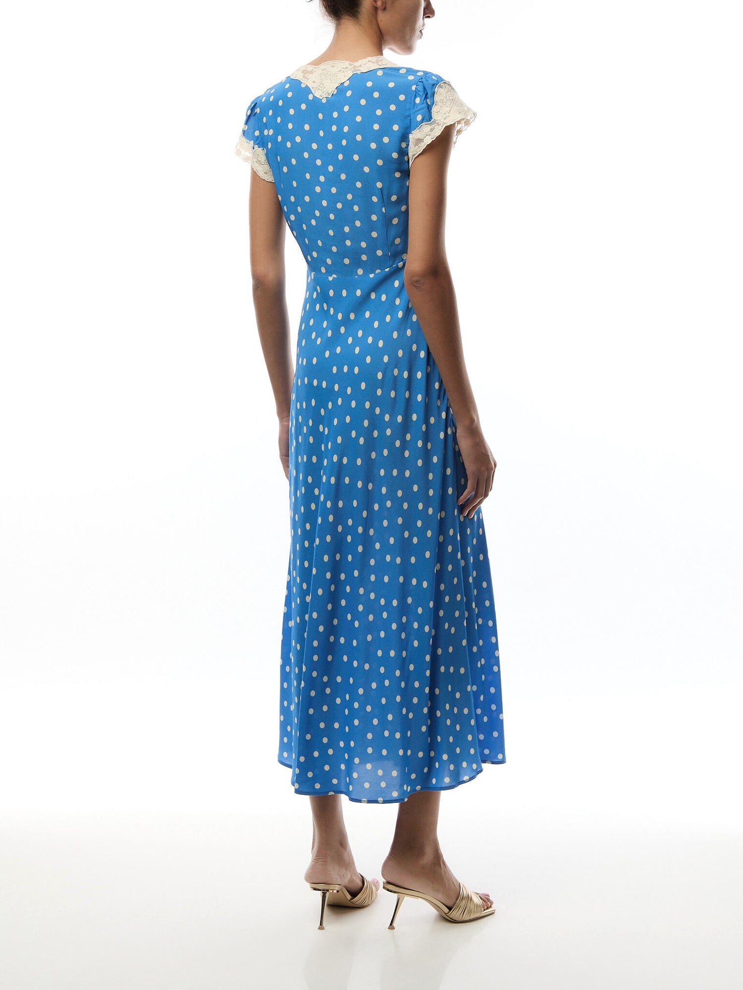 Amari Dress Bohemia Spot Blue