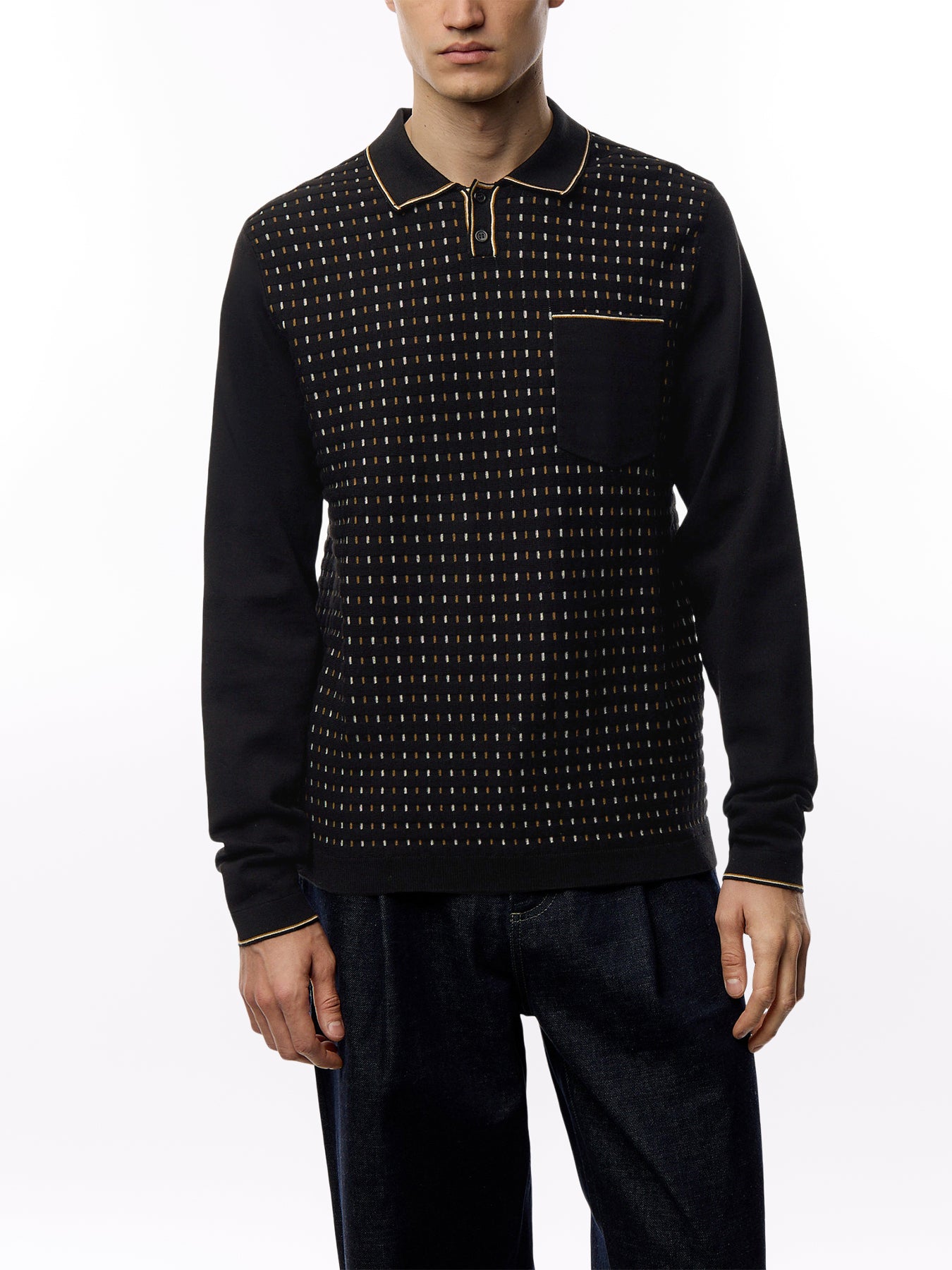 Kihara Long Sleeve Polo