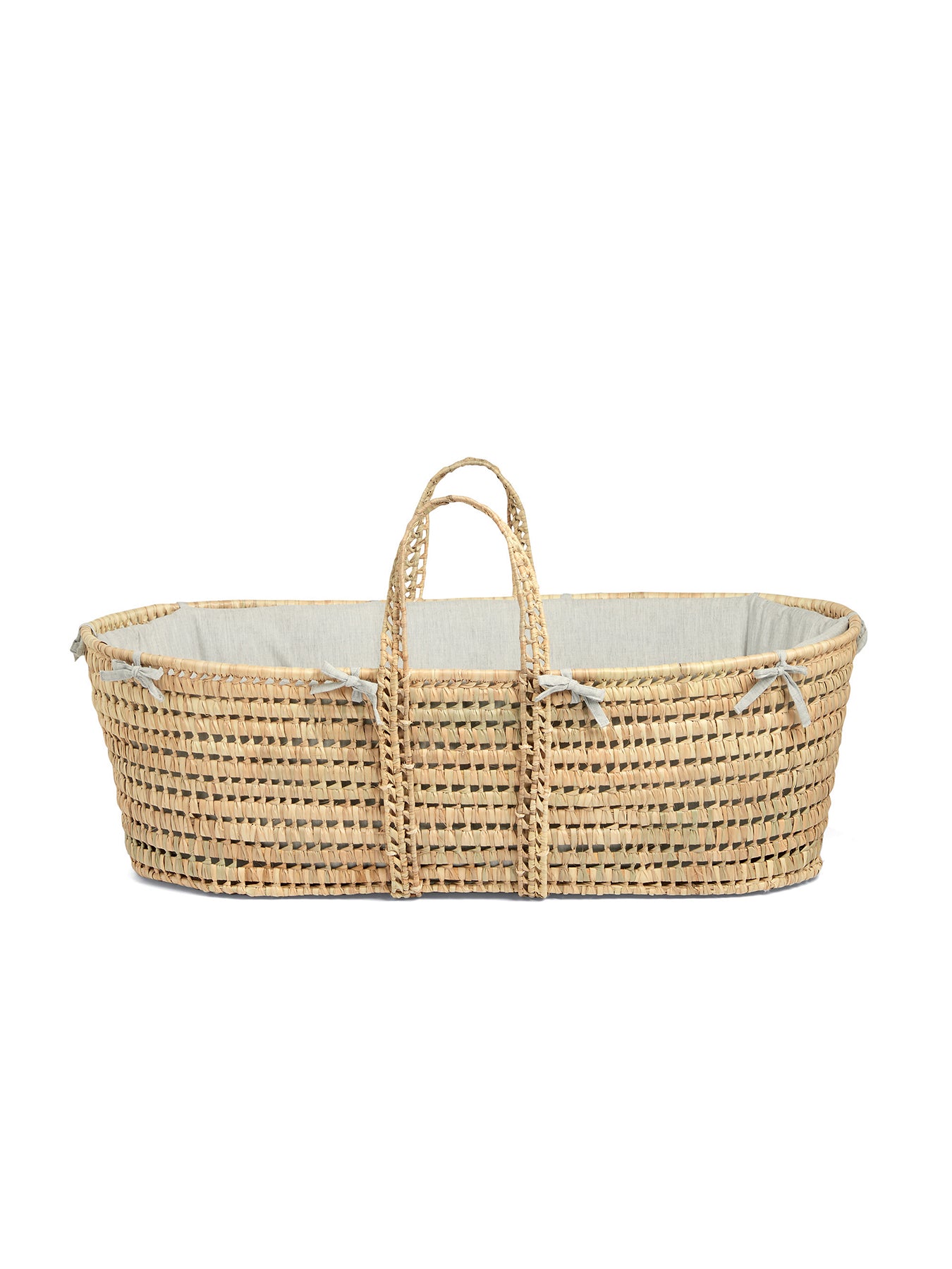 Elephant Print Moses Basket