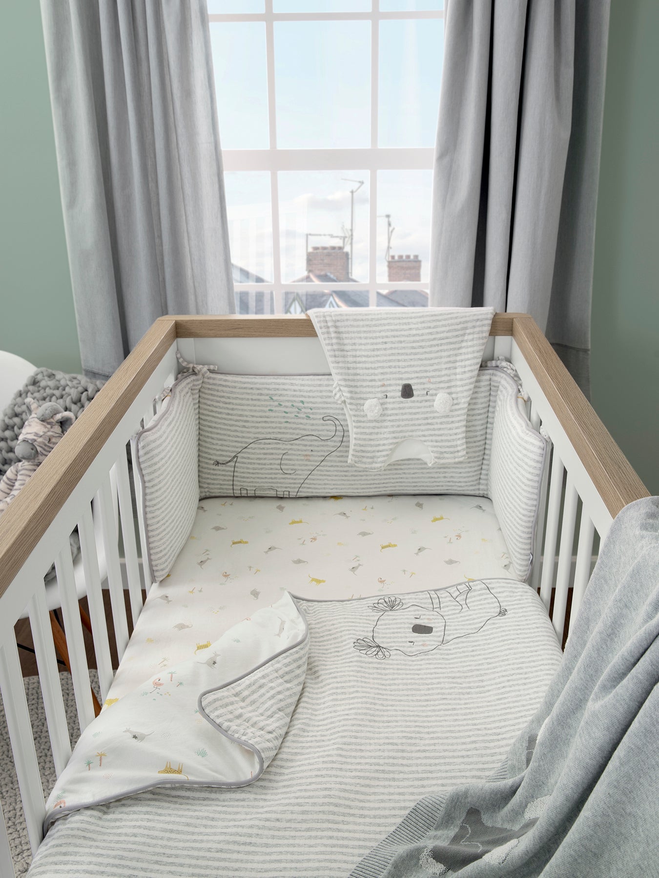 Knitted Blanket Koala Print