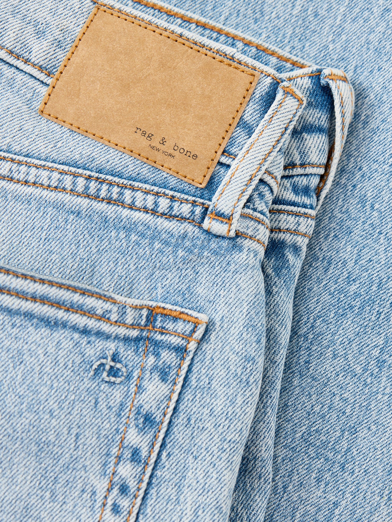 Harlow Mid Rise Ankle Straight Jeans Blue