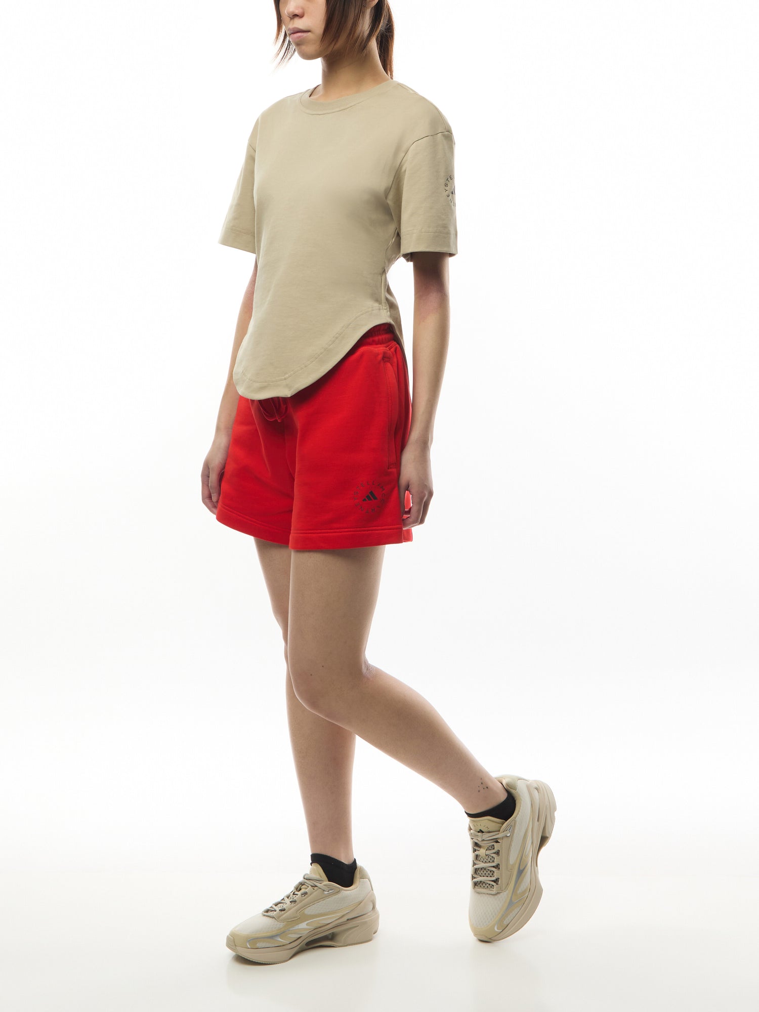 adidas by Stella McCartney Sportswear Curfed Hem T-Shirt