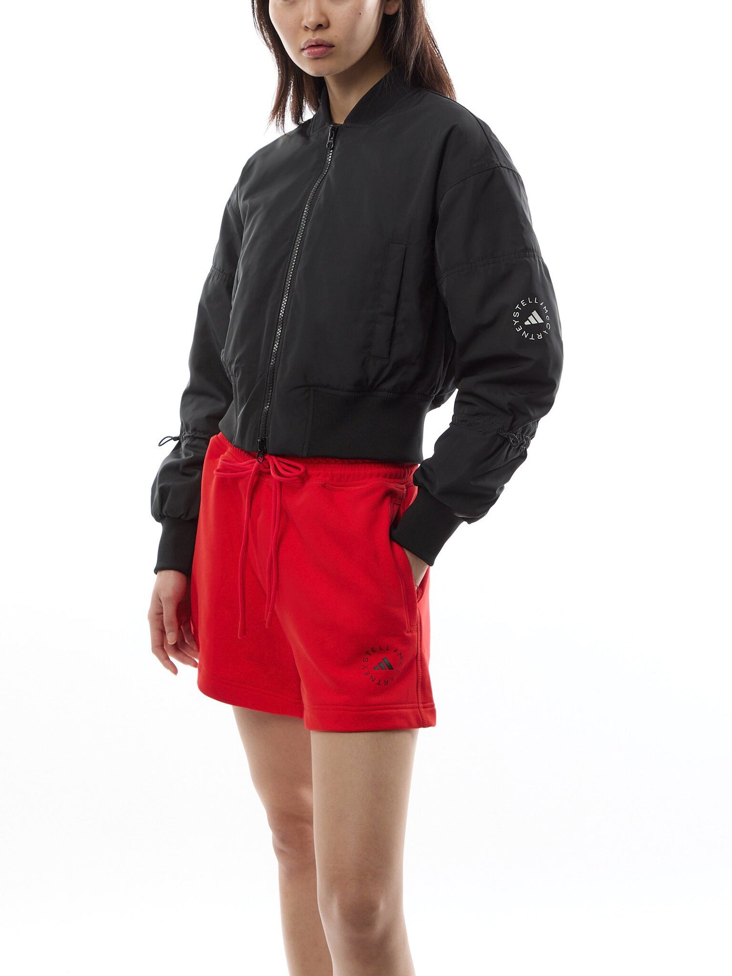 Adidas by Stella Mccartney Truenature Woven Bomber Cropped