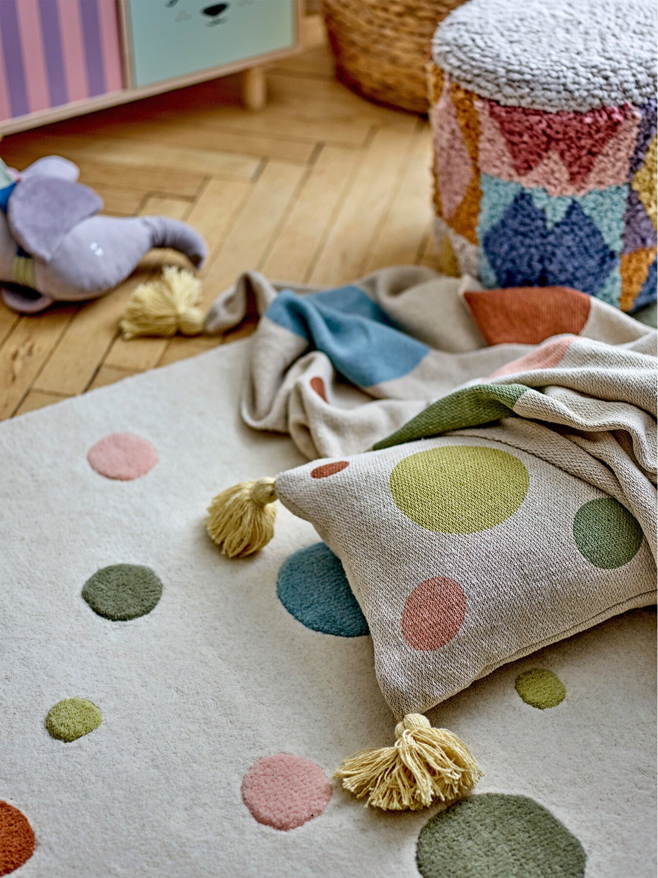 Clennie Recycled Cotton Cushion Nature