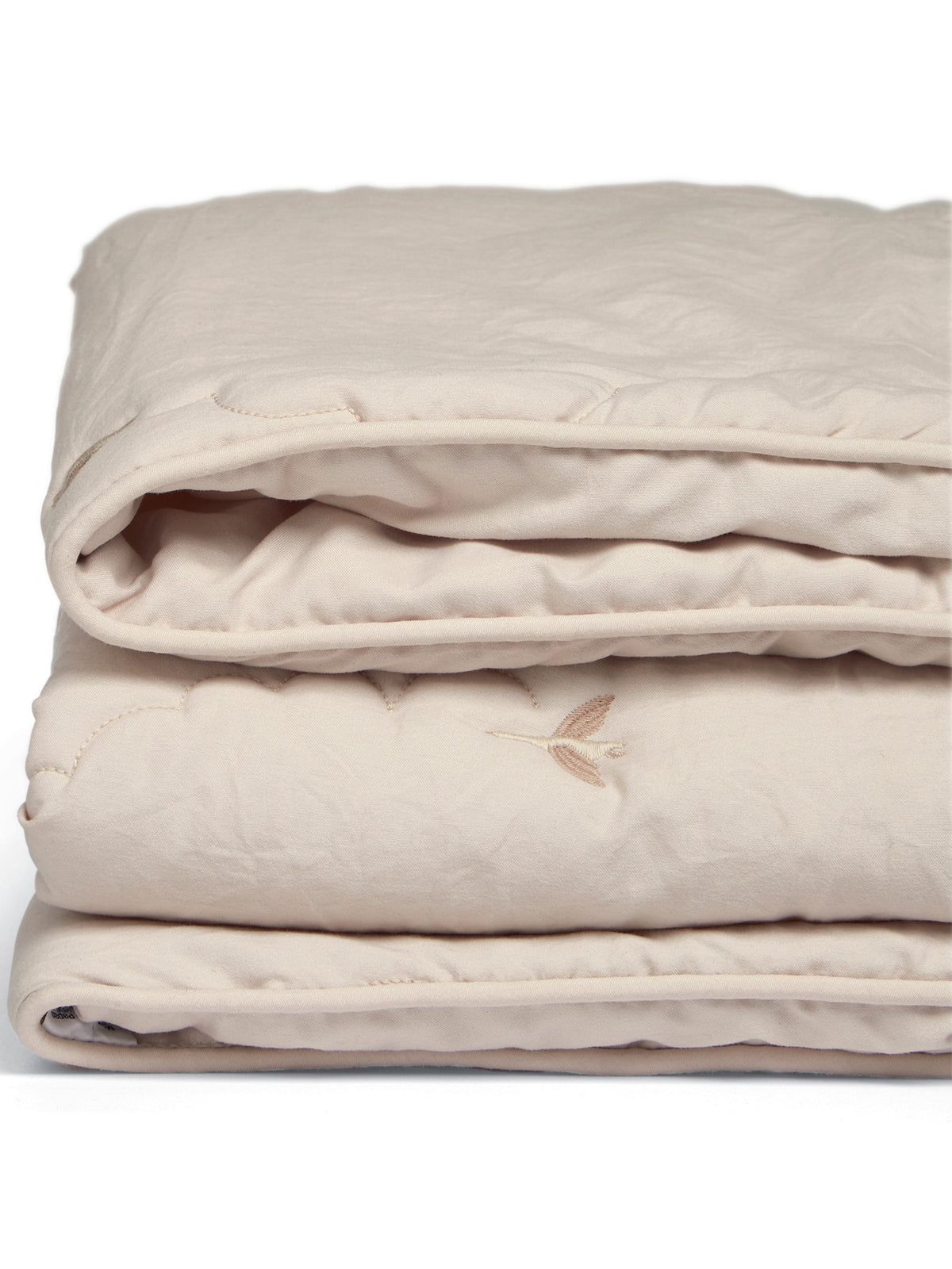Cotbed Quilt Grey Duckling