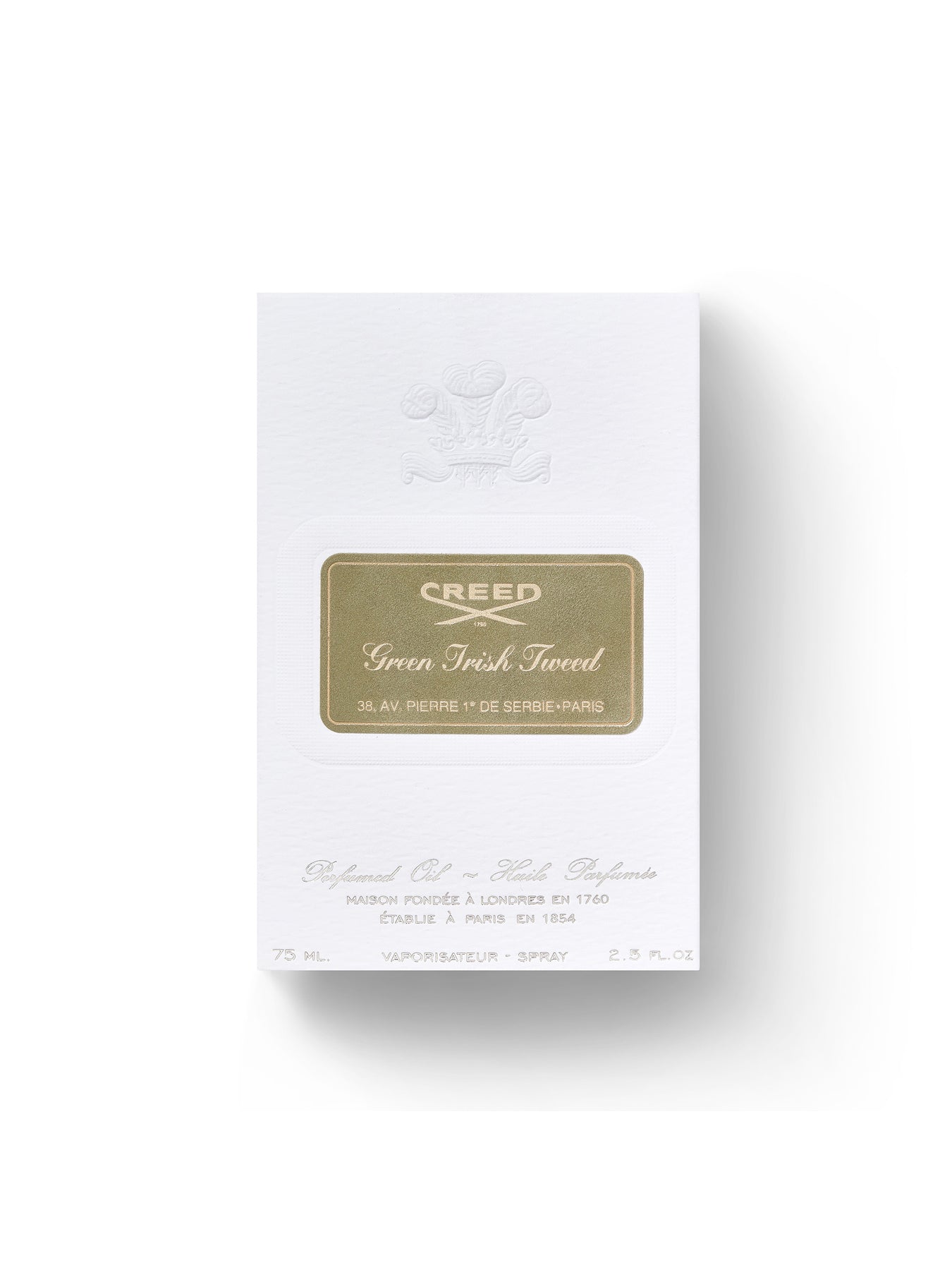 Perfumed Oil Green Irish Tweed 75ml