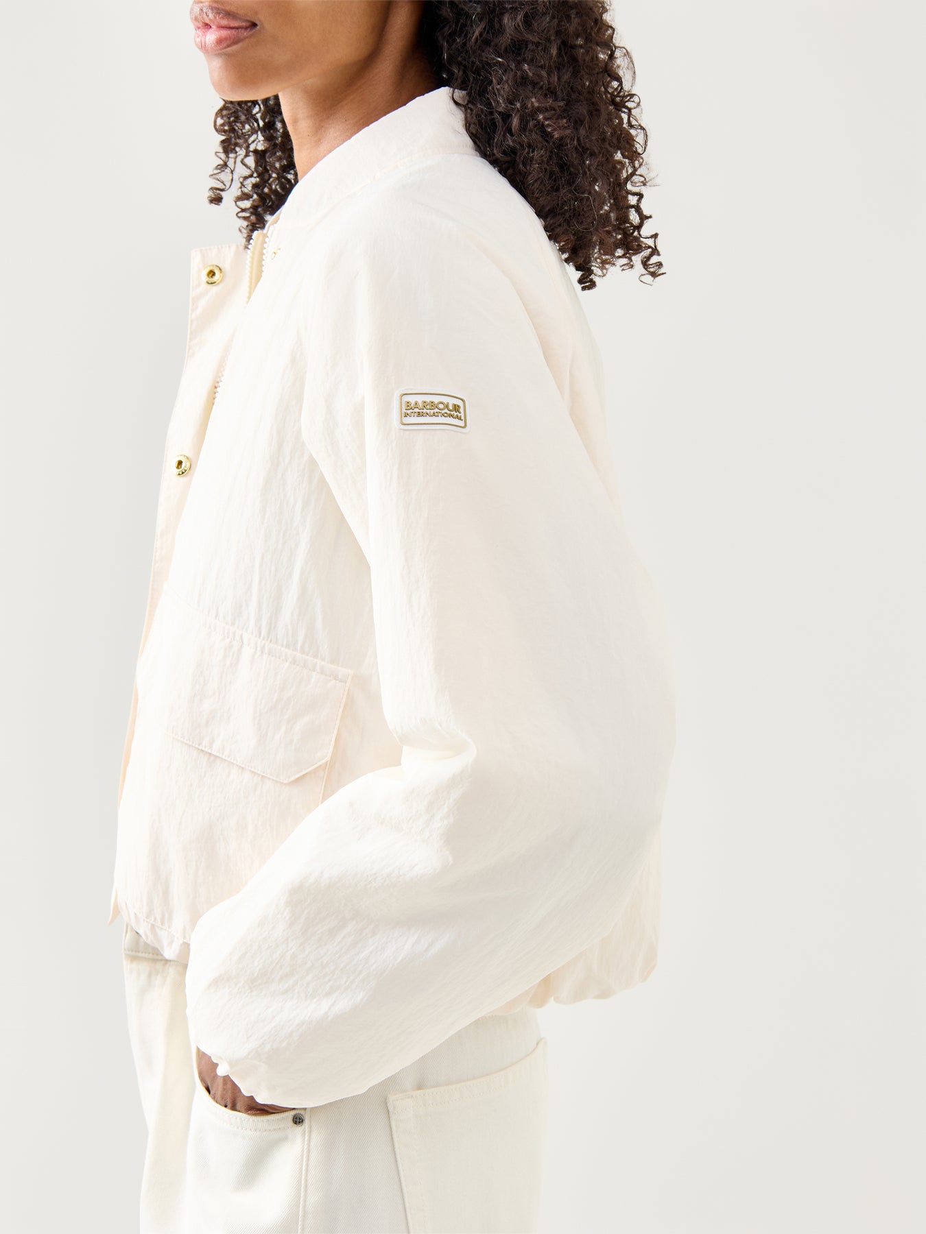 Womens Barbour International Costello Bomber Casual Jacket