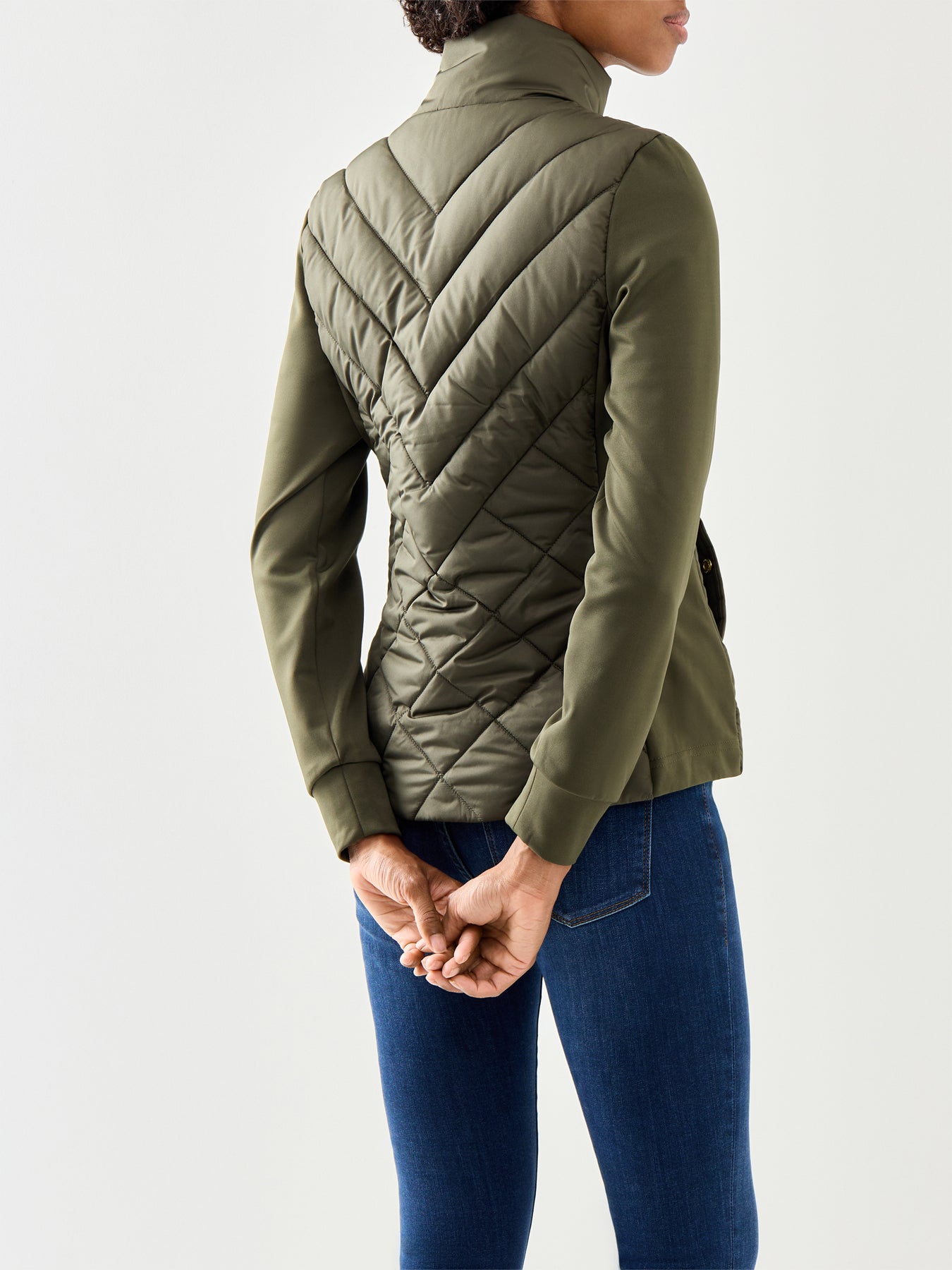 Barbour International Natalia Quilted SweatSHIRT