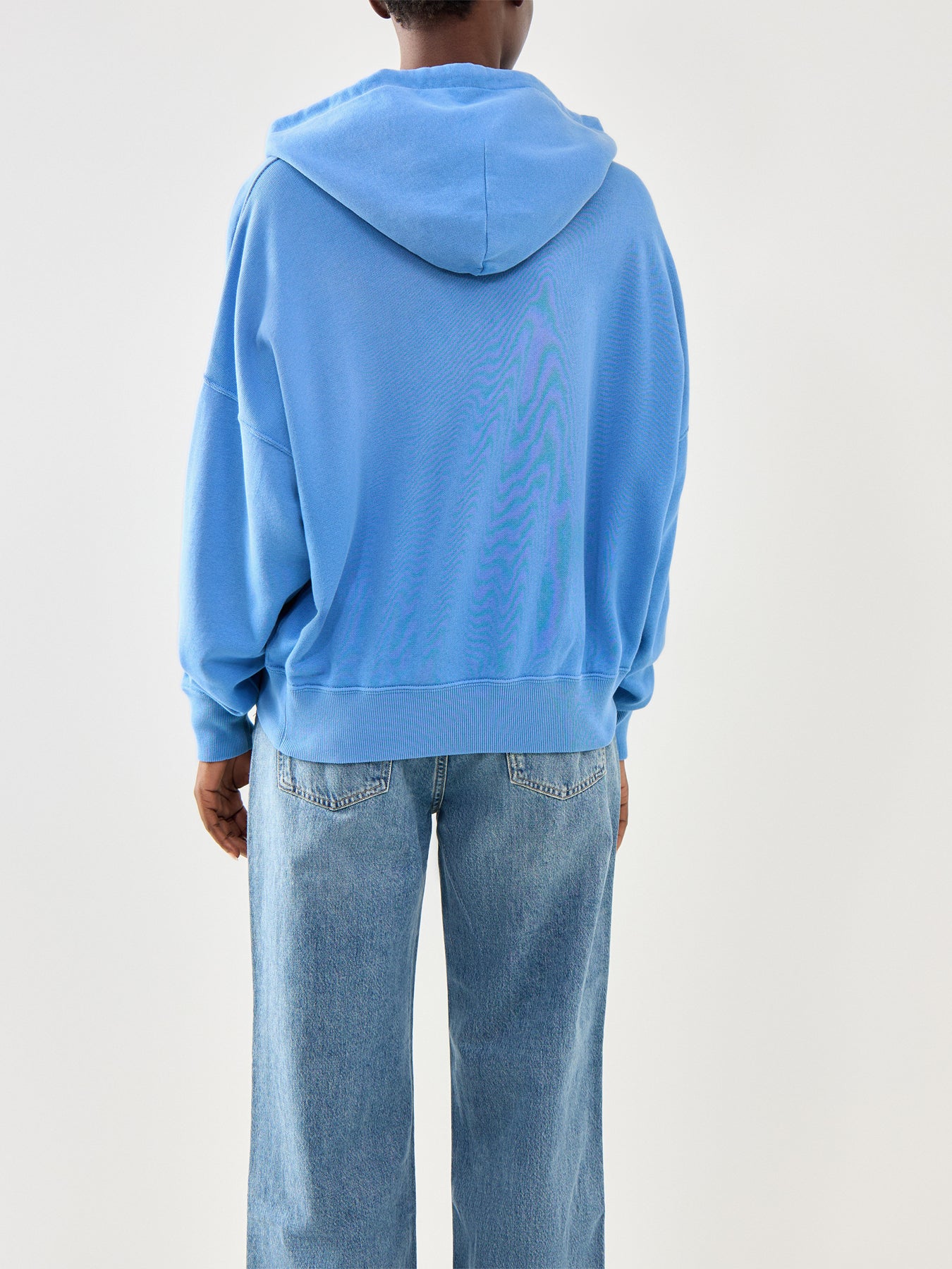 Knit Bear Sweatshirt Summer Blue