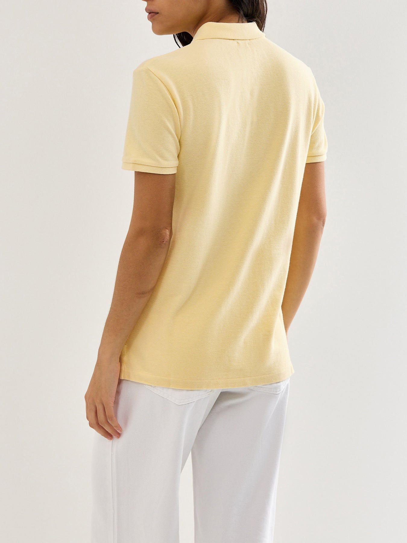 Short Sleeves Knit Polo Small Pony