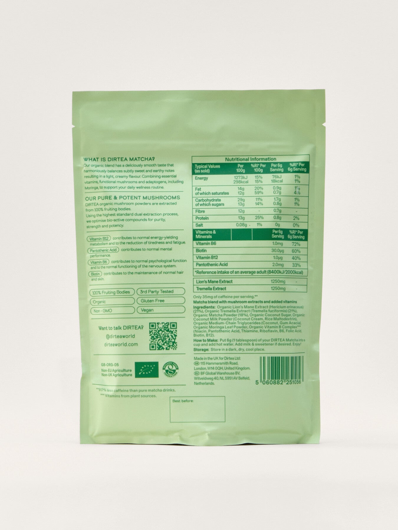 Matcha Superblend 2,500mg per serving