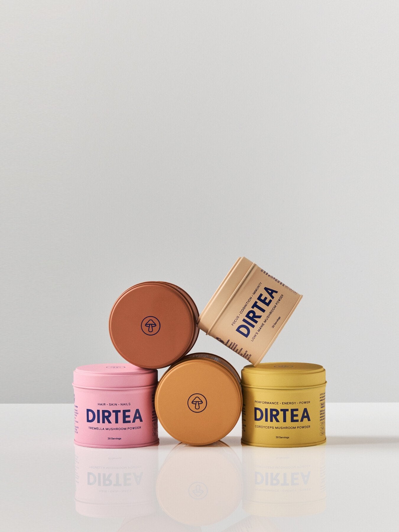Reishi Dirtea Tin 2000mg per serving